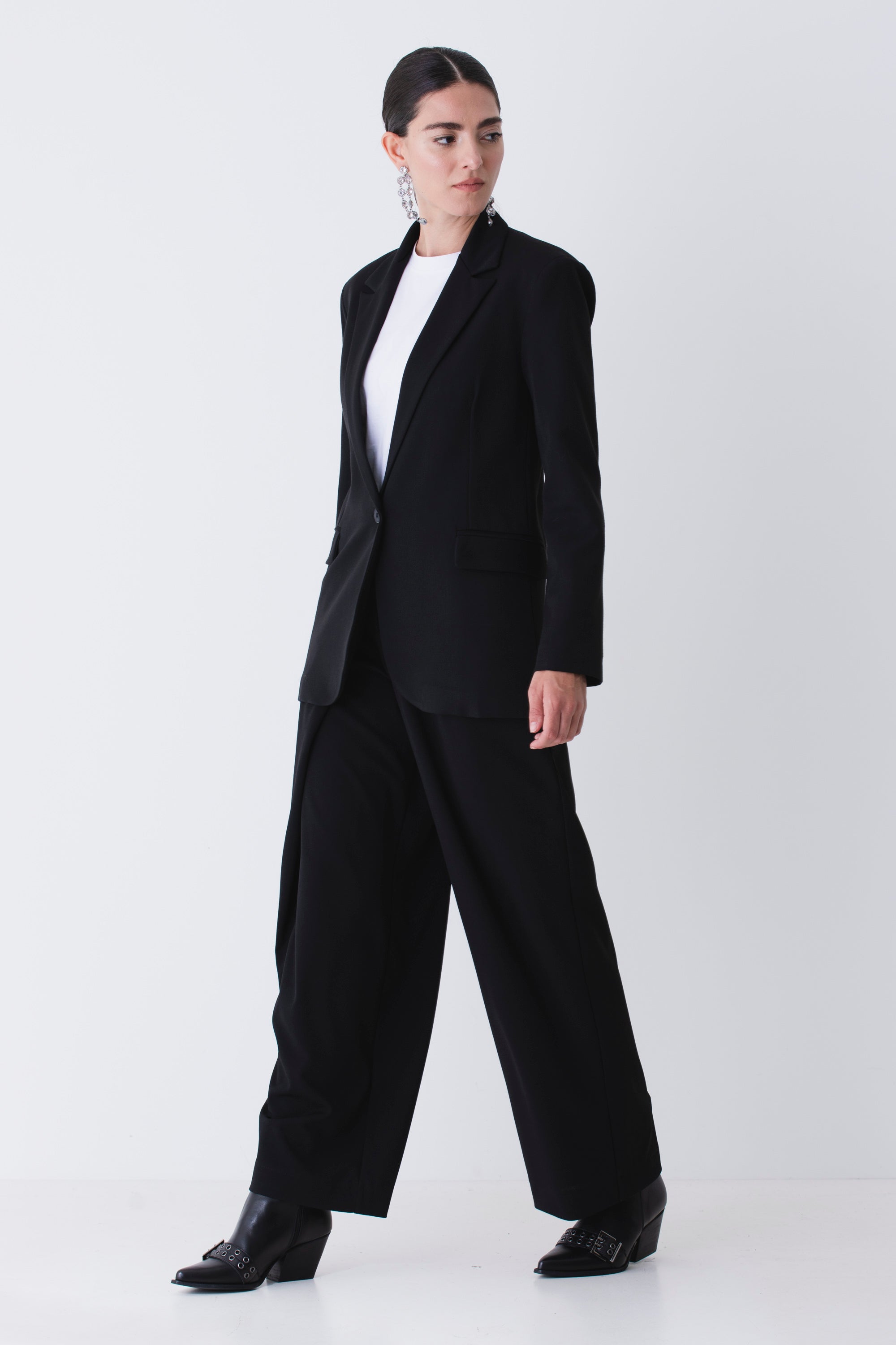 Blazer ad un petto in mano lana - FW26