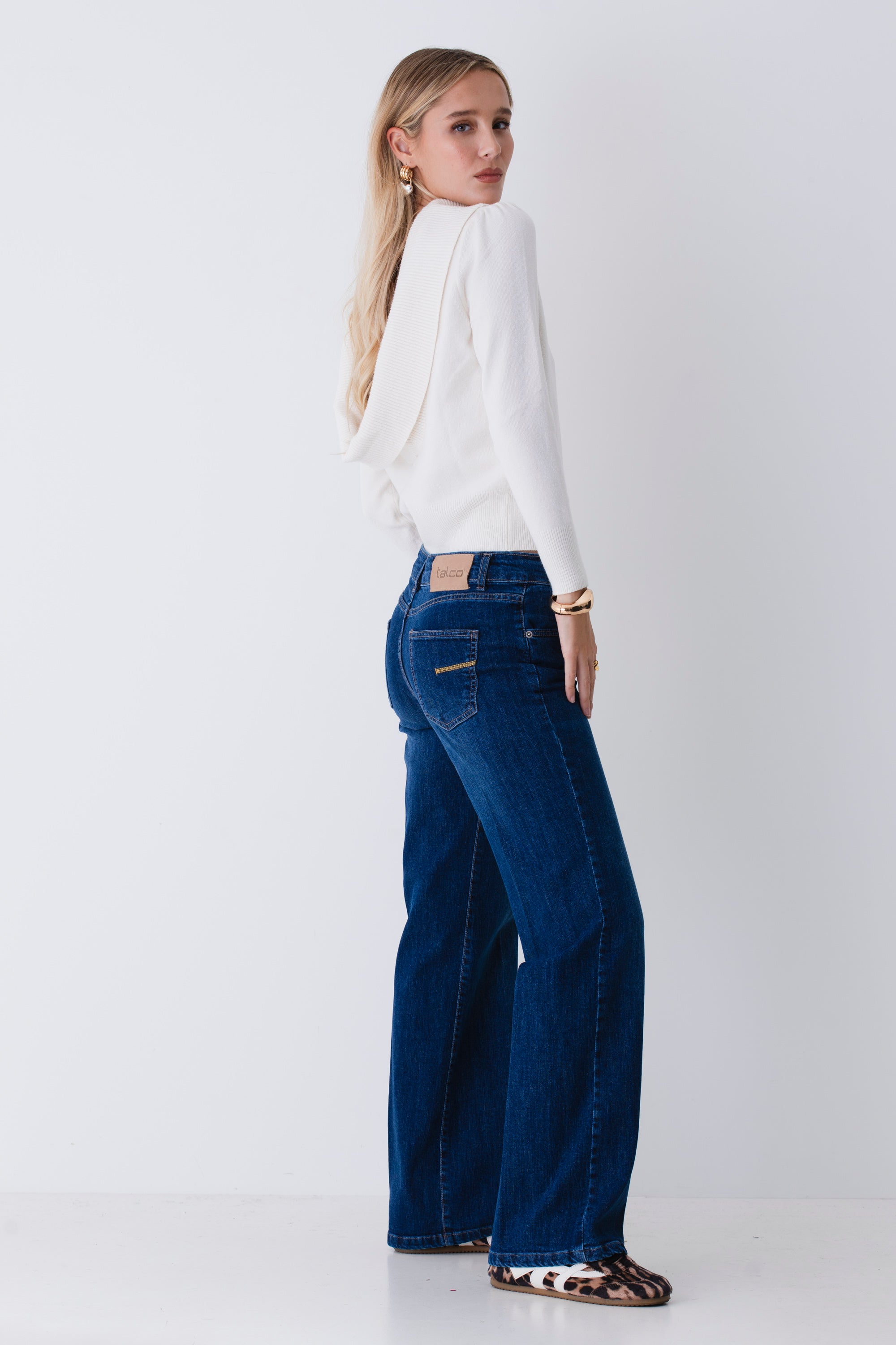 Jeans dritti a vita bassa - FW26