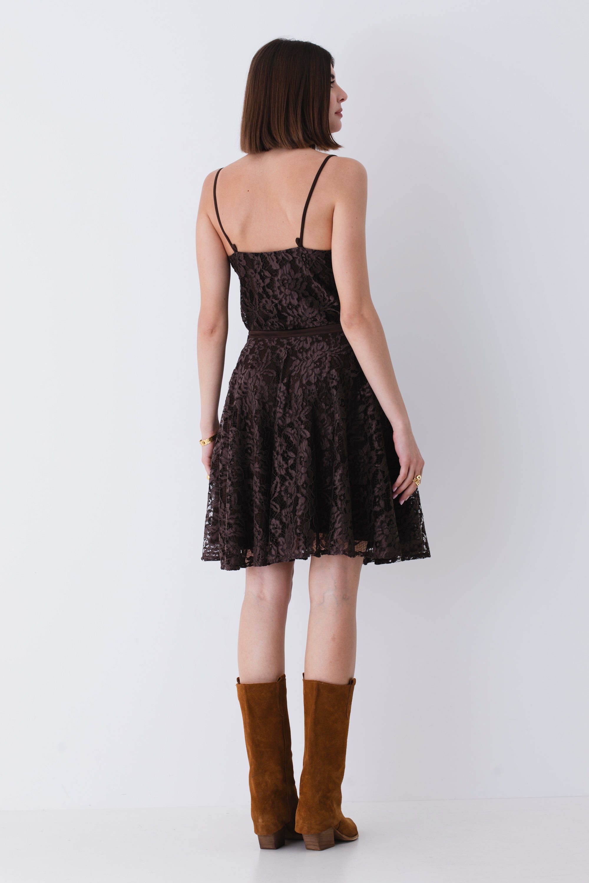 Top in pizzo macramè - PE25
