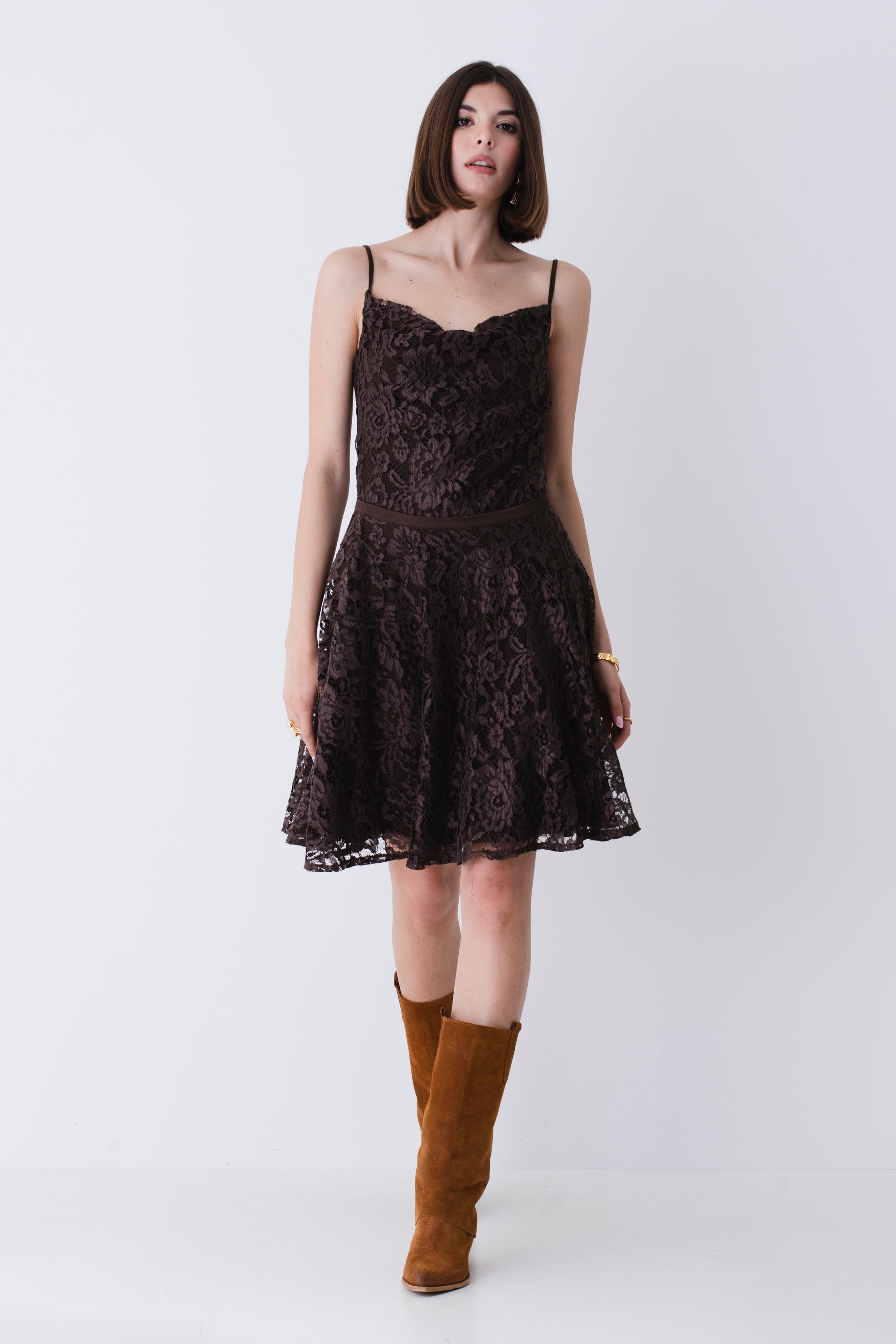 Top in pizzo macramè - PE25
