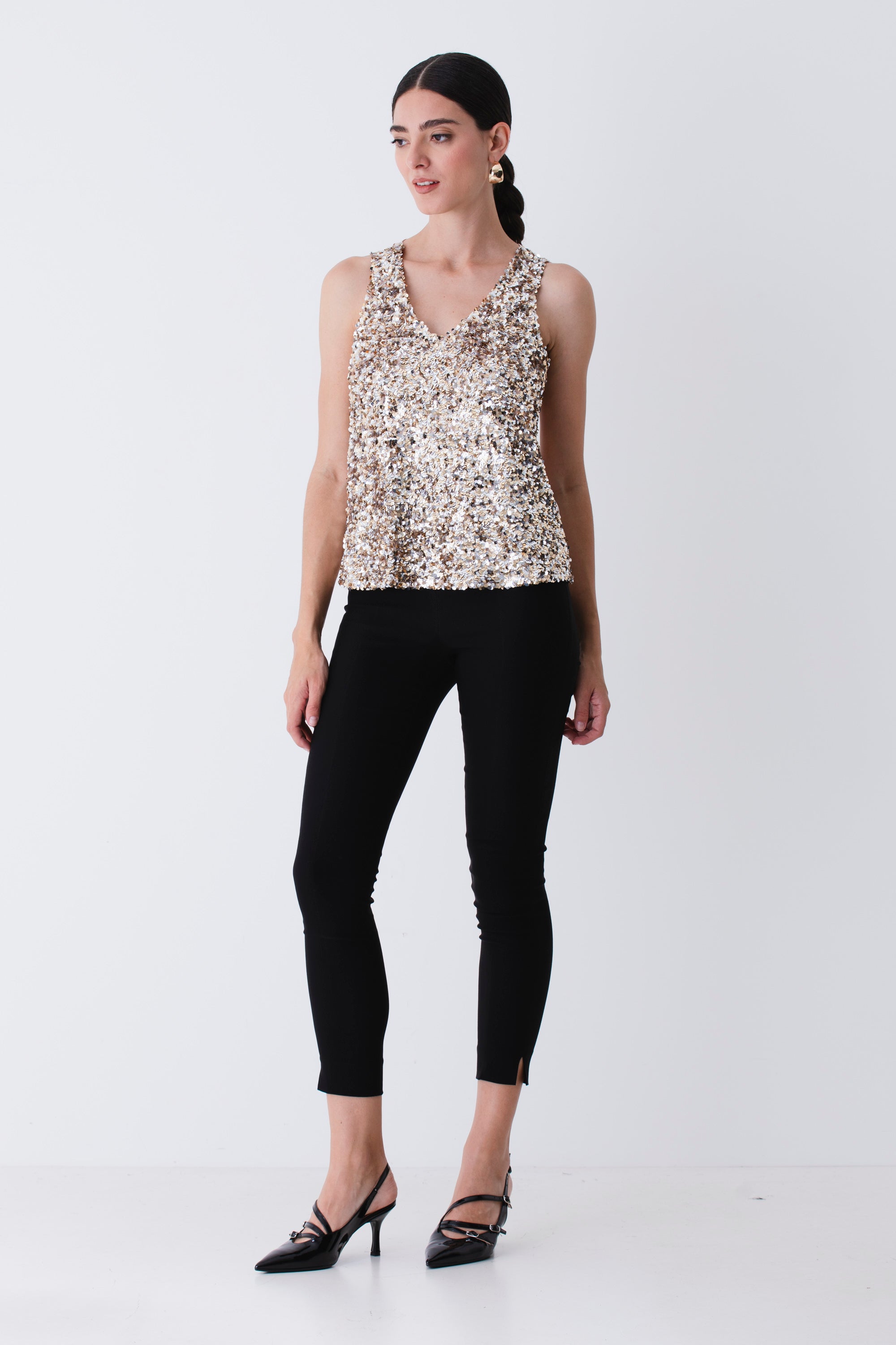 Canotta con paillettes - FW26