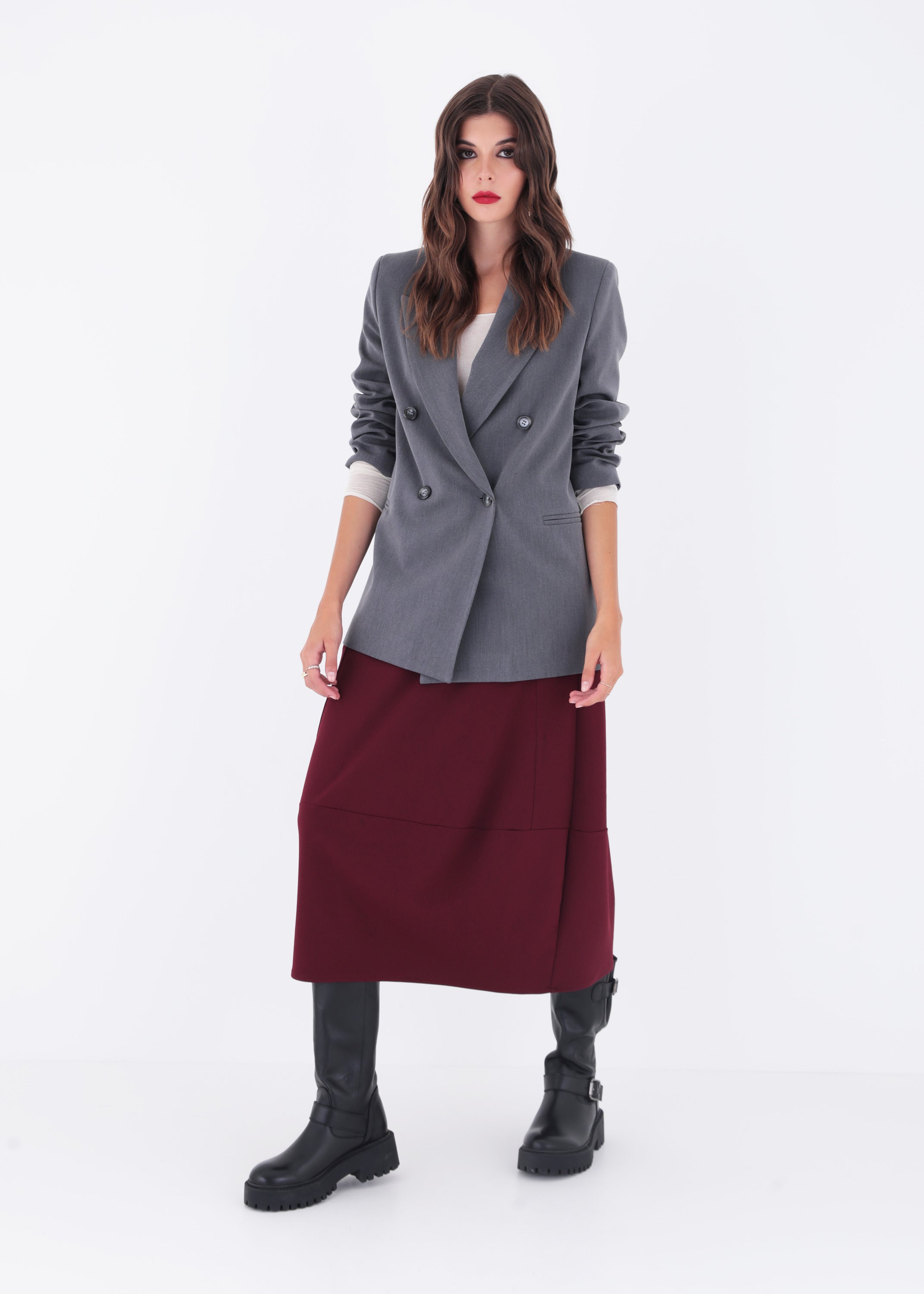 Blazer doppio petto in mano lana - FW23