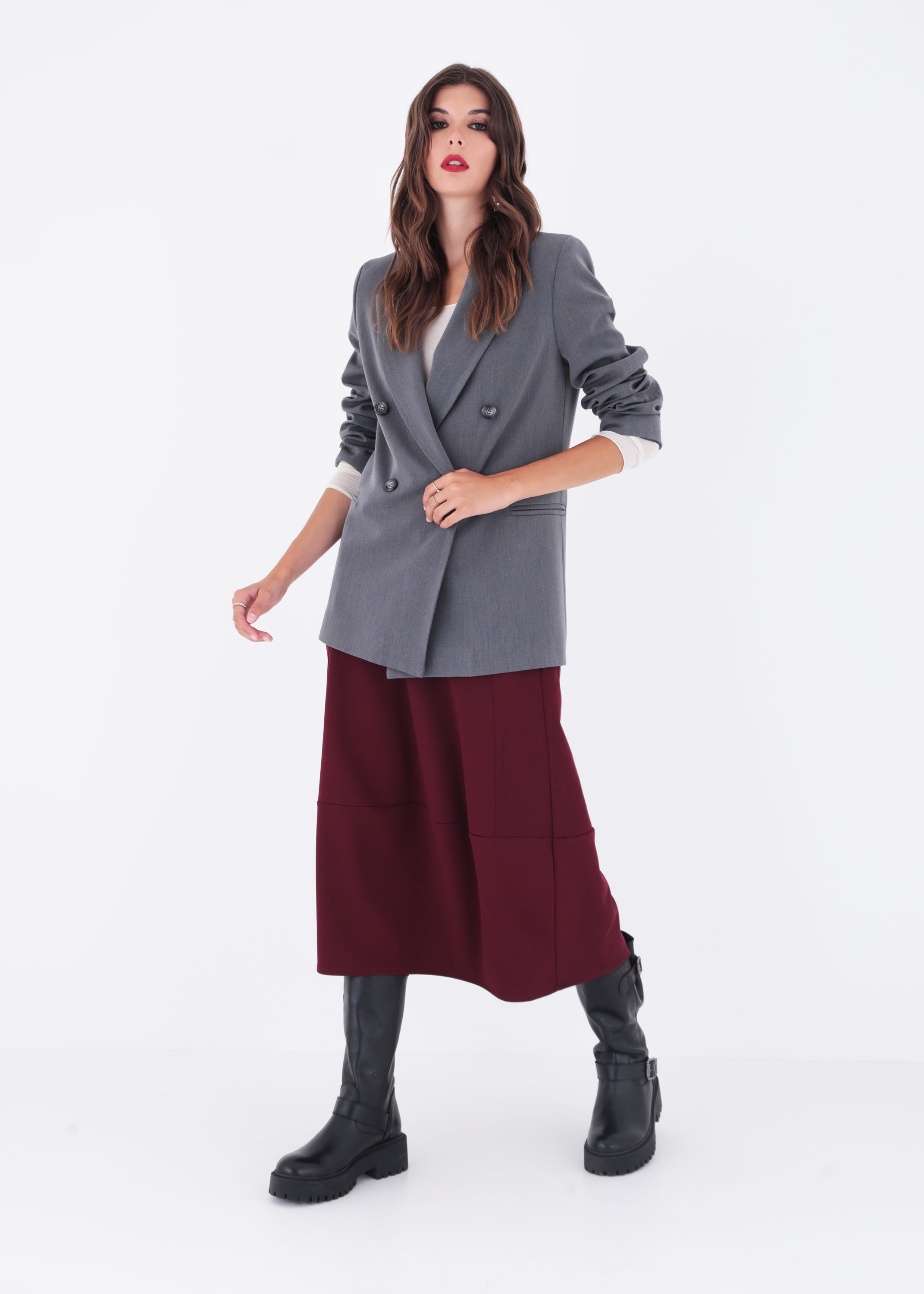 Blazer doppio petto in mano lana - FW23