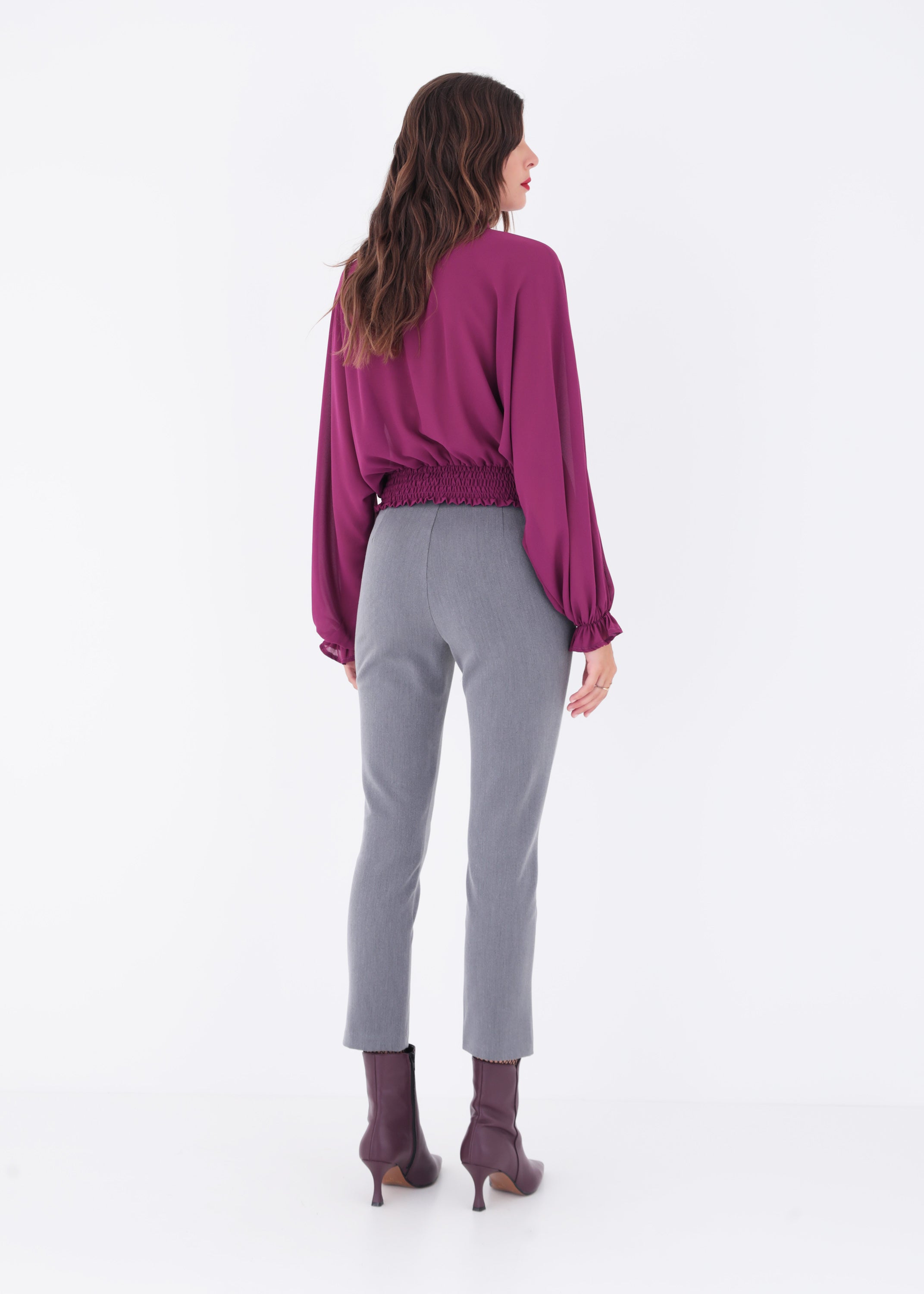 Pantalone dritto in mano lana - FW23