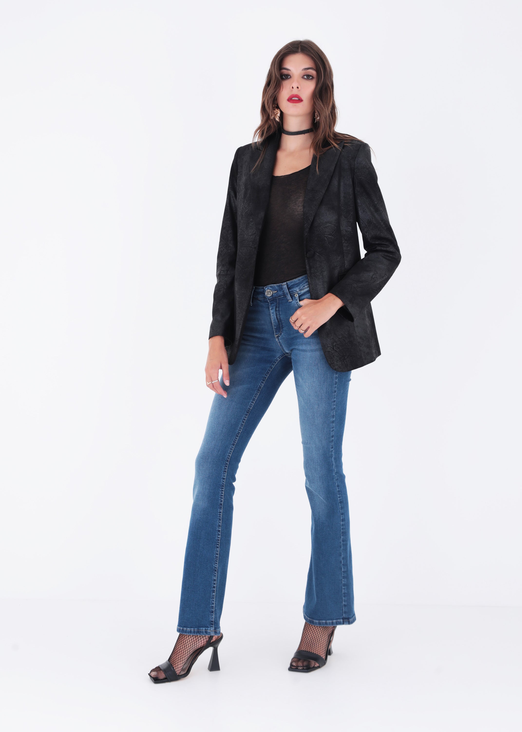 Blazer in ecopelle vintage - FW23