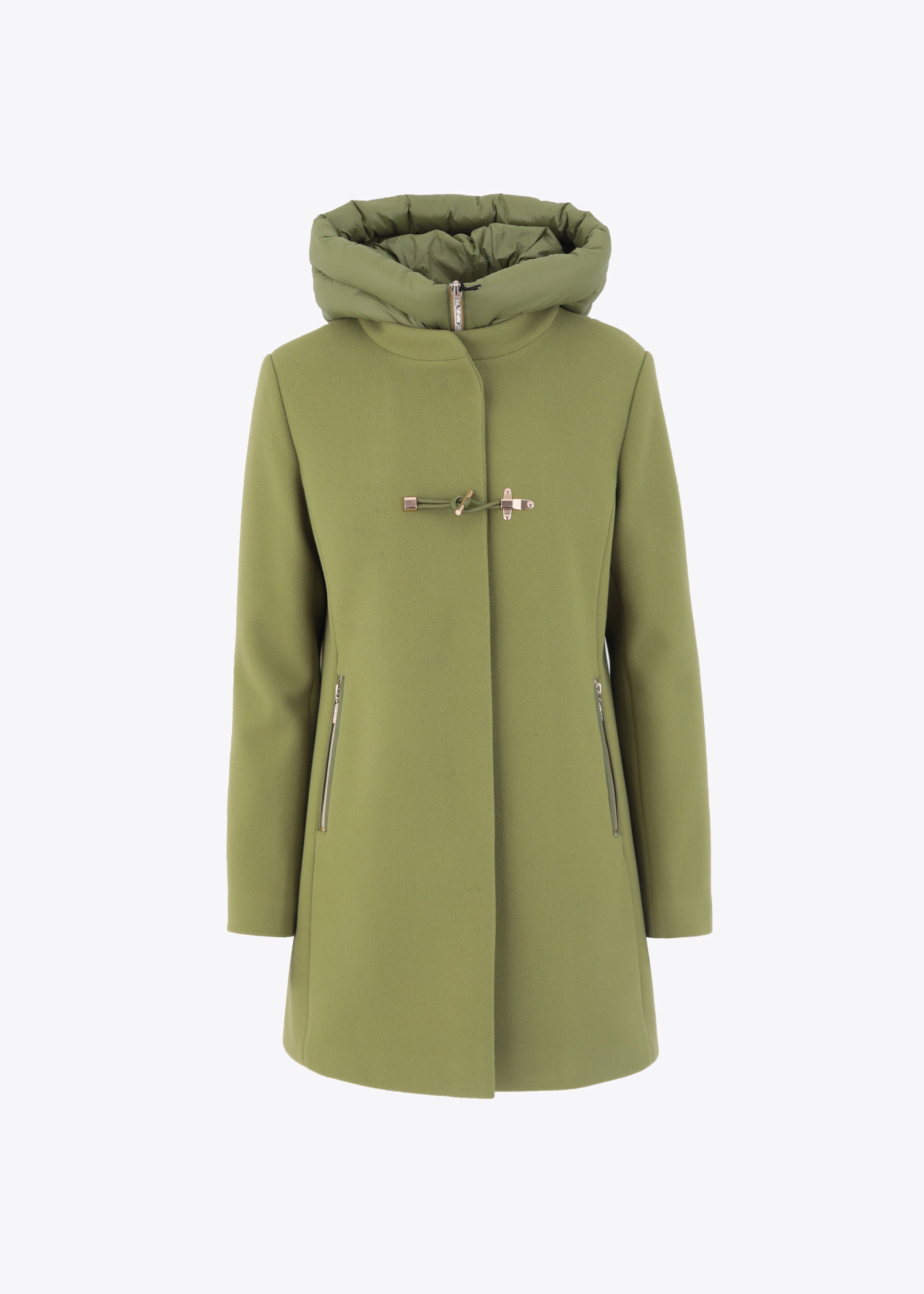 Cappotto imbottito con cappuccio - FW23