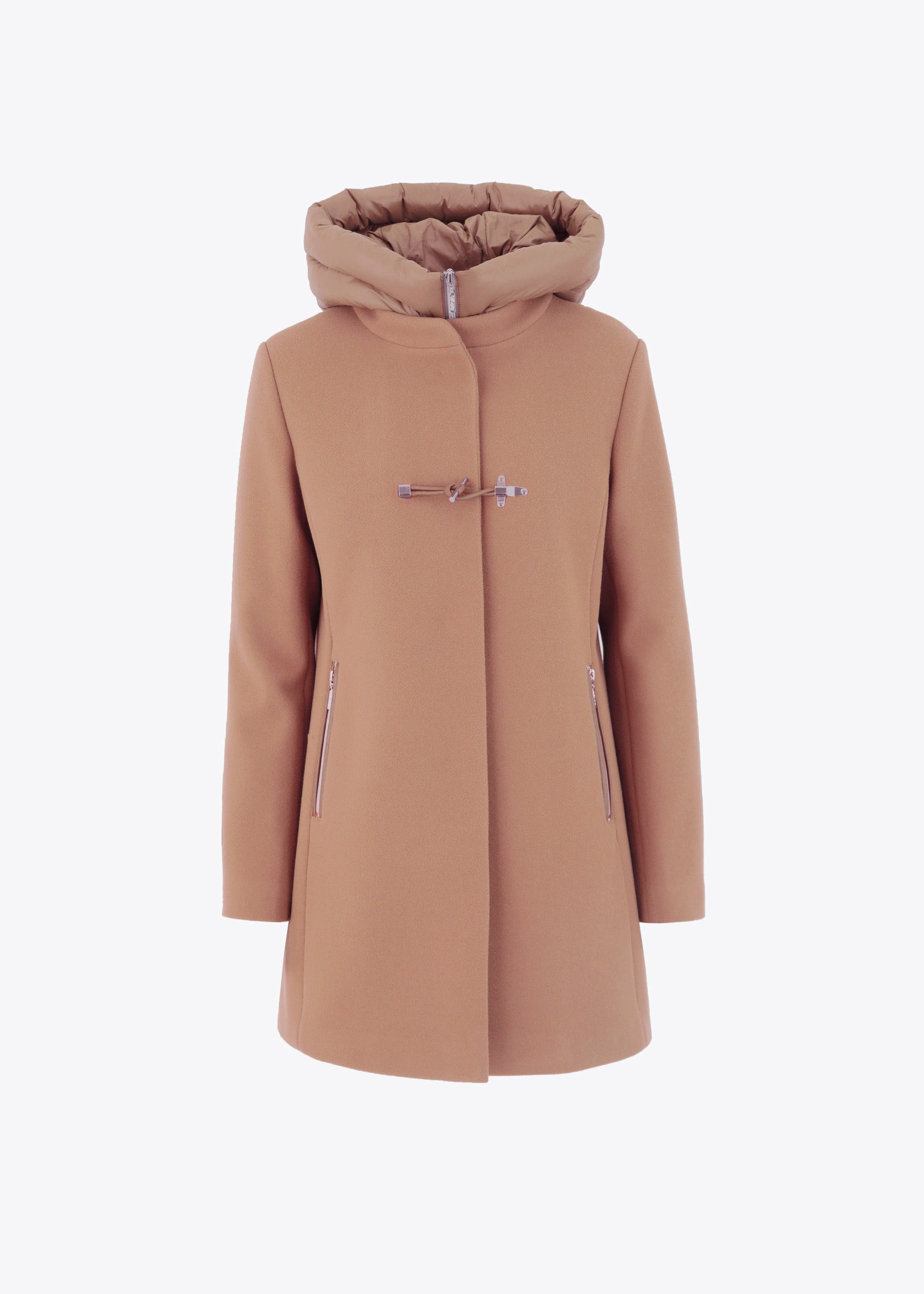 Cappotto imbottito con cappuccio - FW23