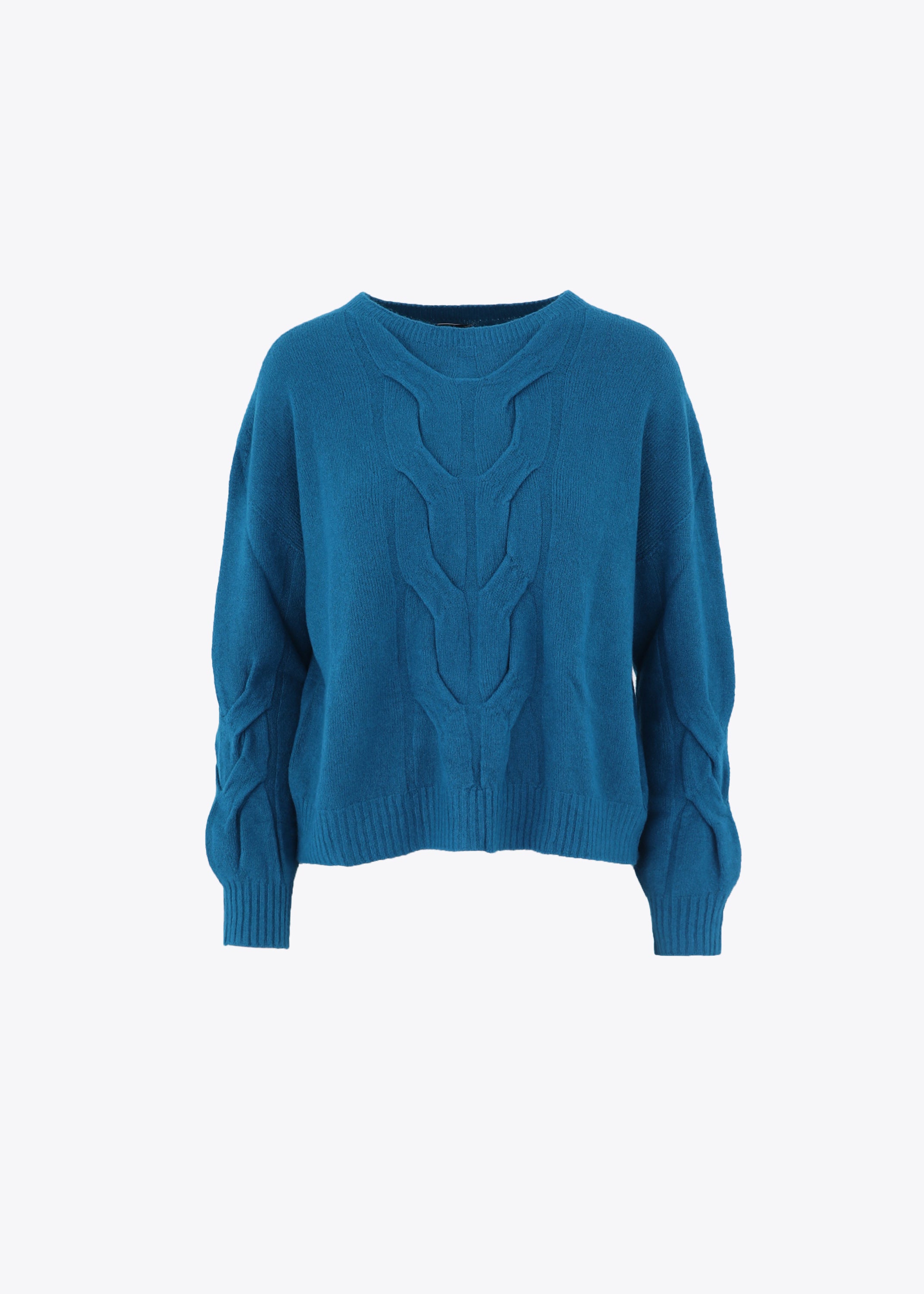 Pullover con treccia - FW23