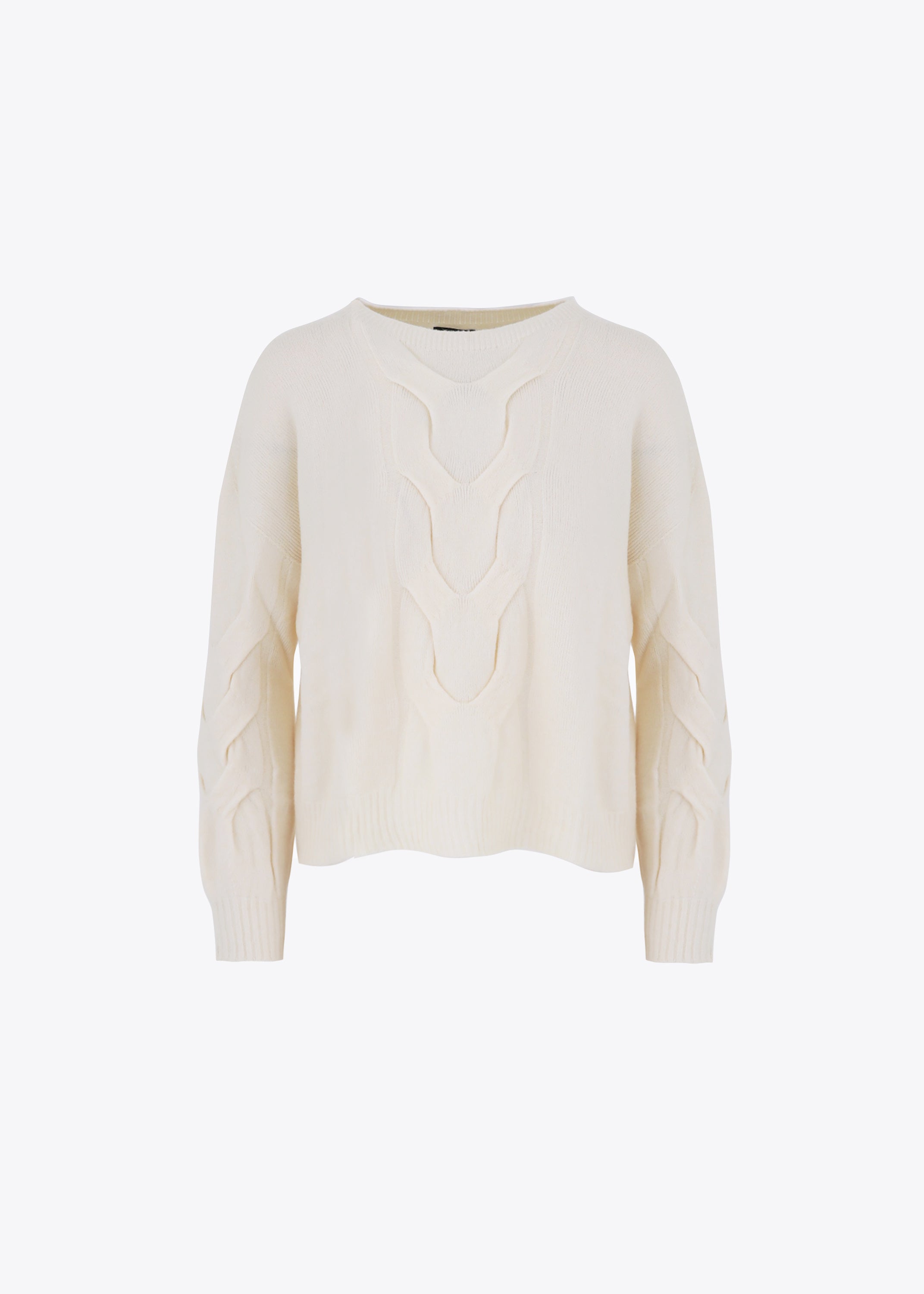 Pullover con treccia - FW23