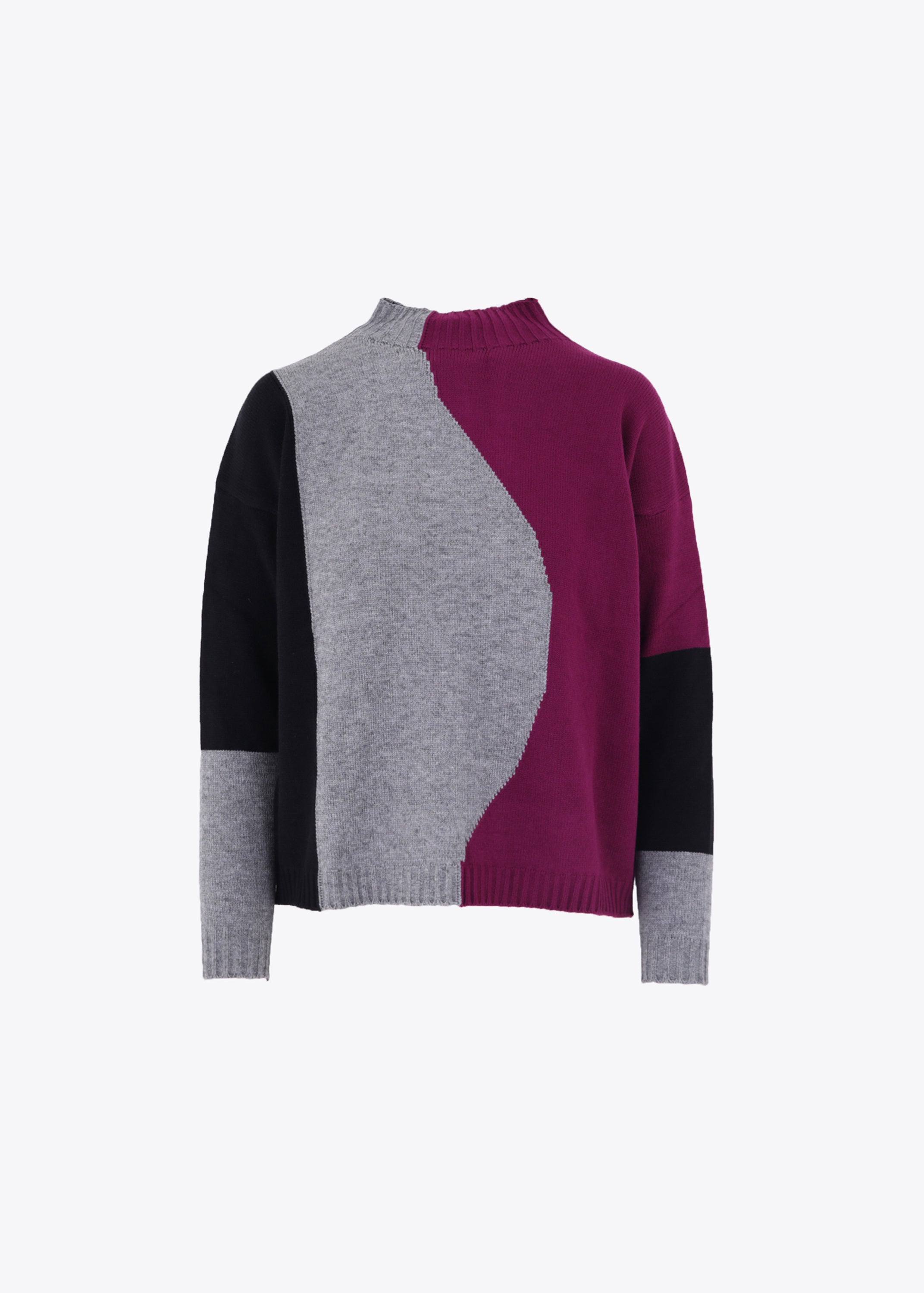 Pullover dolce vita in maglia jacquard multicolor - FW23
