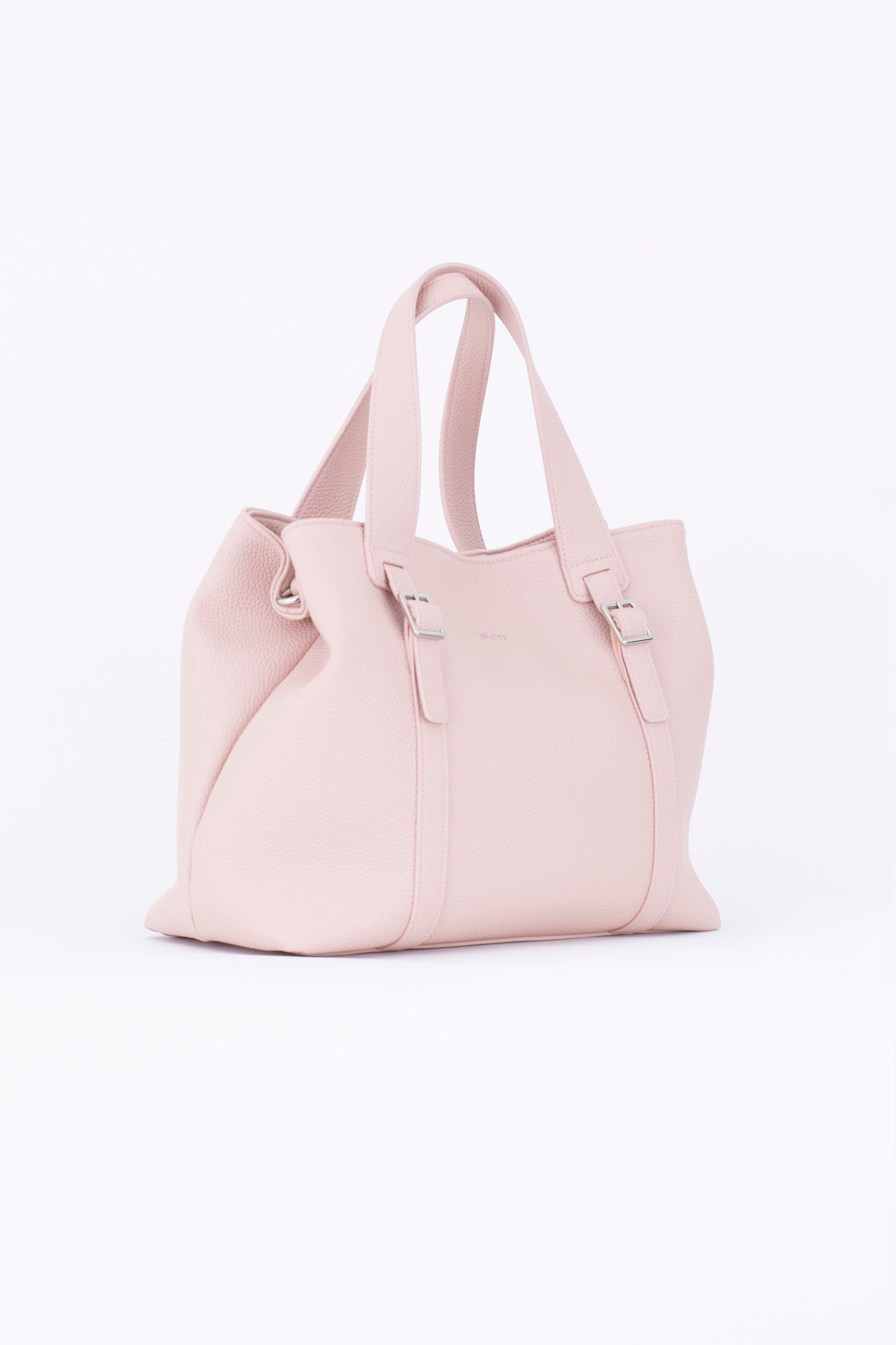 Borsa da spalla con fibbie in similpelle - PE25