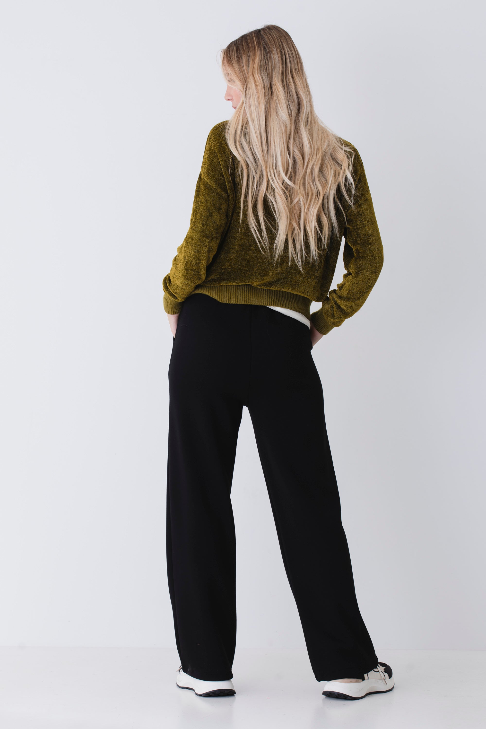 Maglia girocollo in ciniglia - FW26