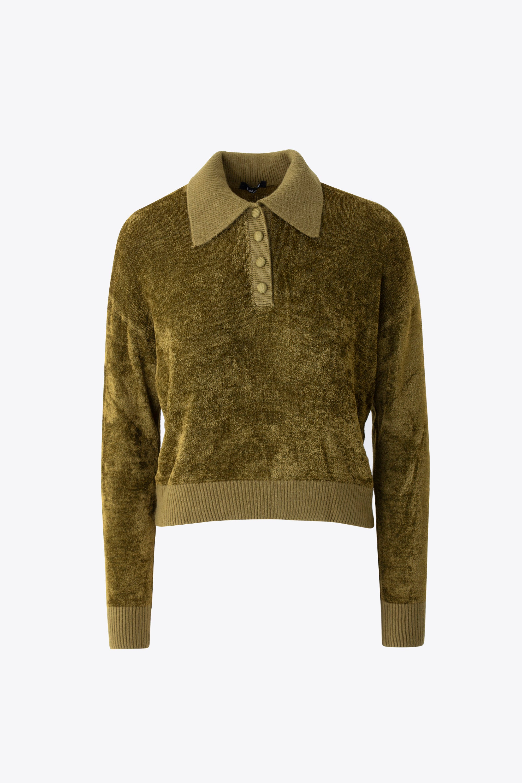 Maglia a polo in ciniglia - FW26
