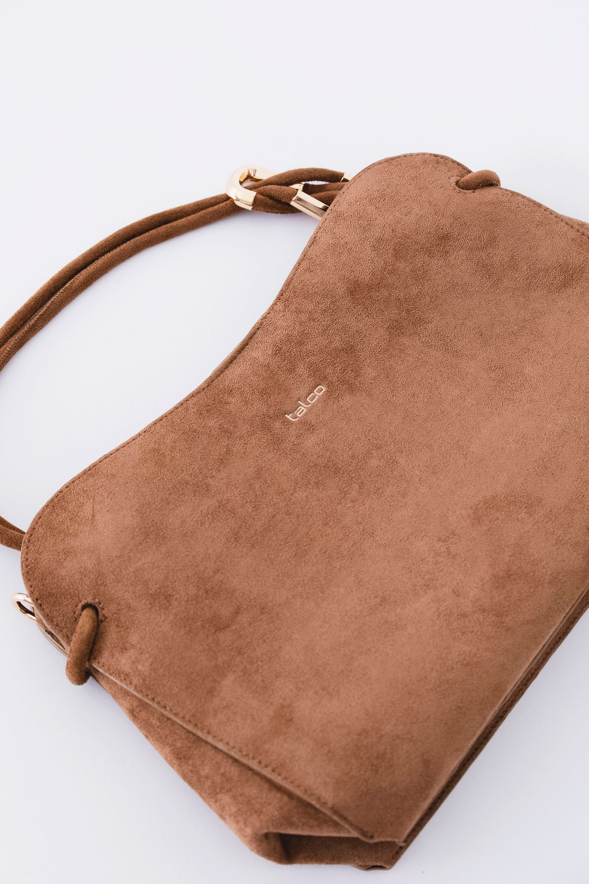 Borsa a mano in effetto camoscio - FW27