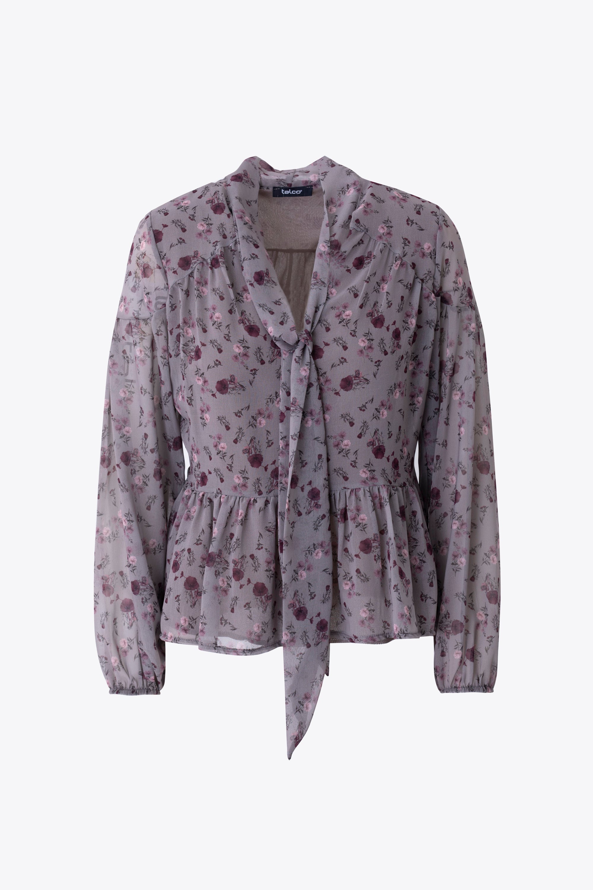 Blusa in georgette fantasia provenzale - FW27
