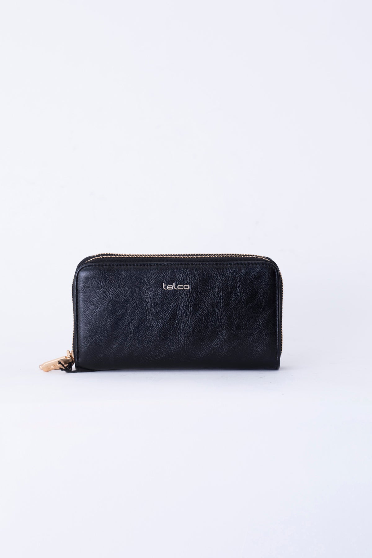 Portafoglio in similpelle effetto vintage doppia zip - FW27