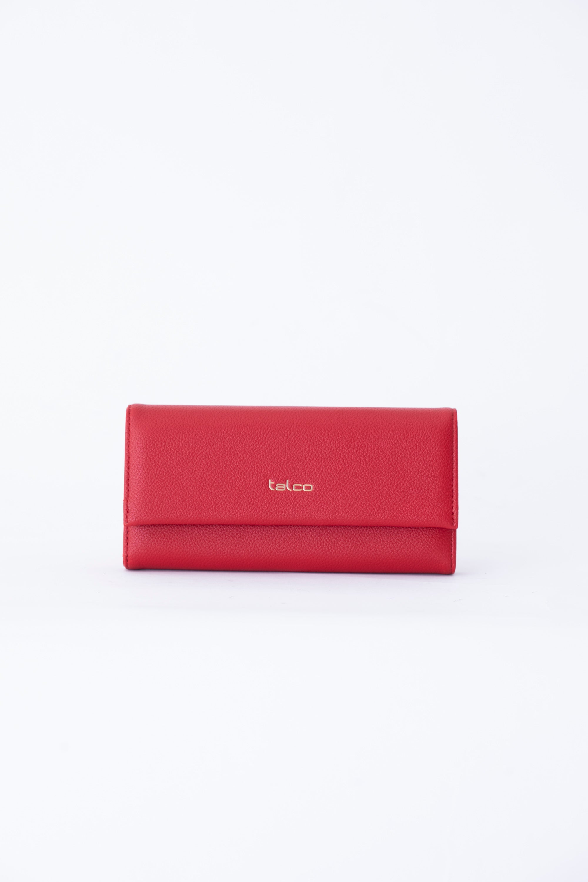 Portafoglio in similpelle con patta - FW26