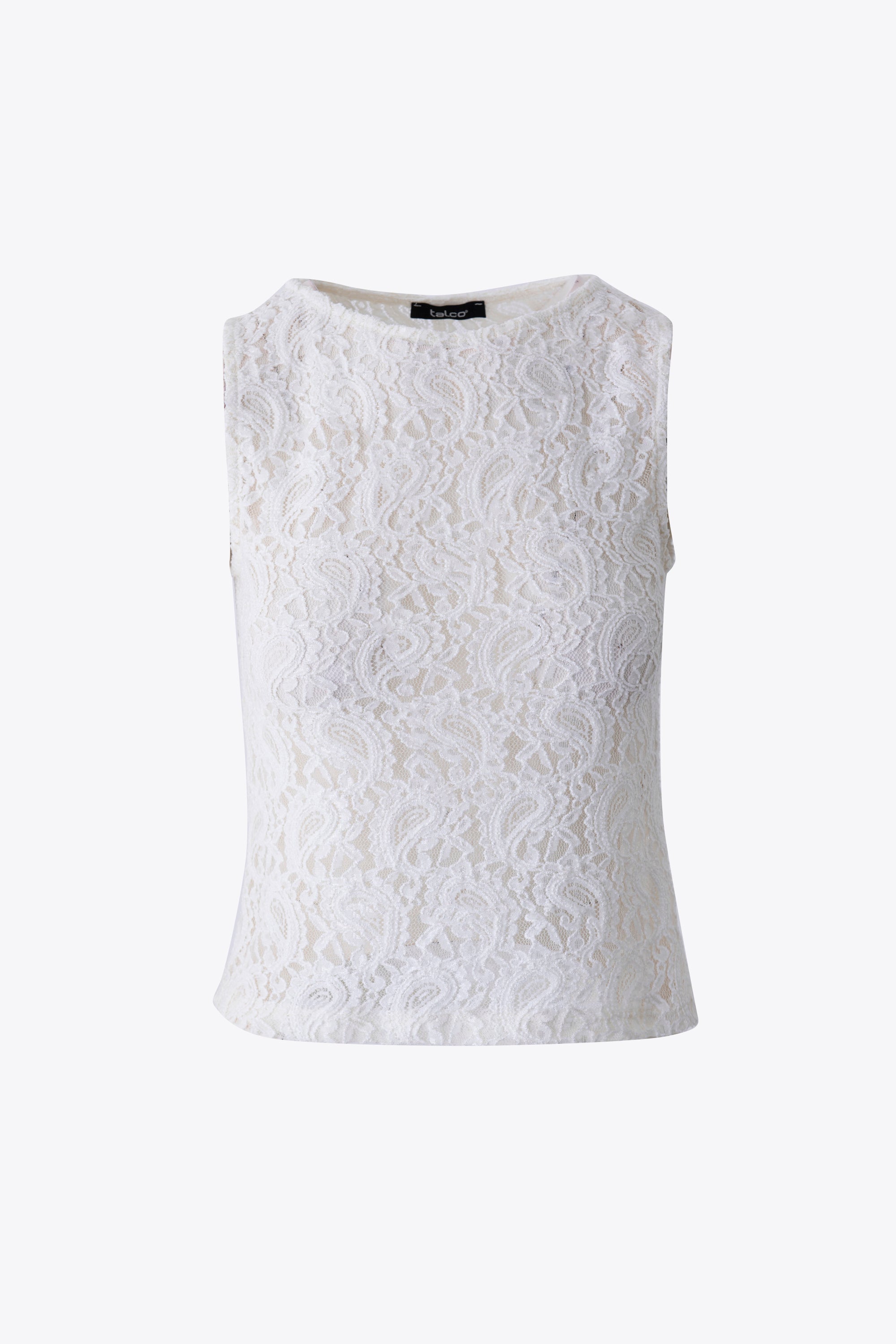 Top in pizzo macramè - FW26