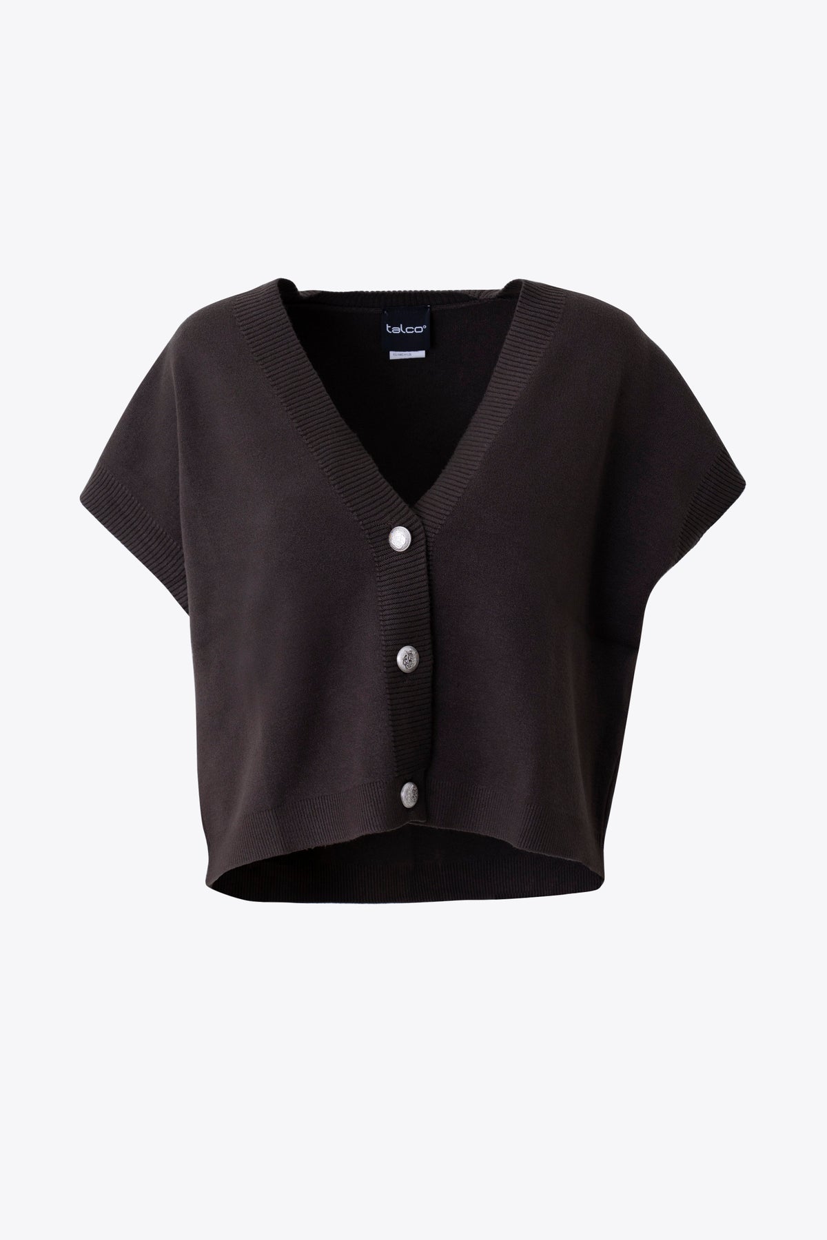 Gilet corto bottoni stile military - FW27