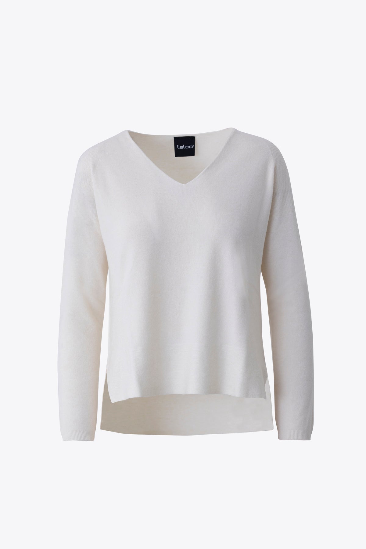 Maglia fondo asimmetrico scollo a V - FW27