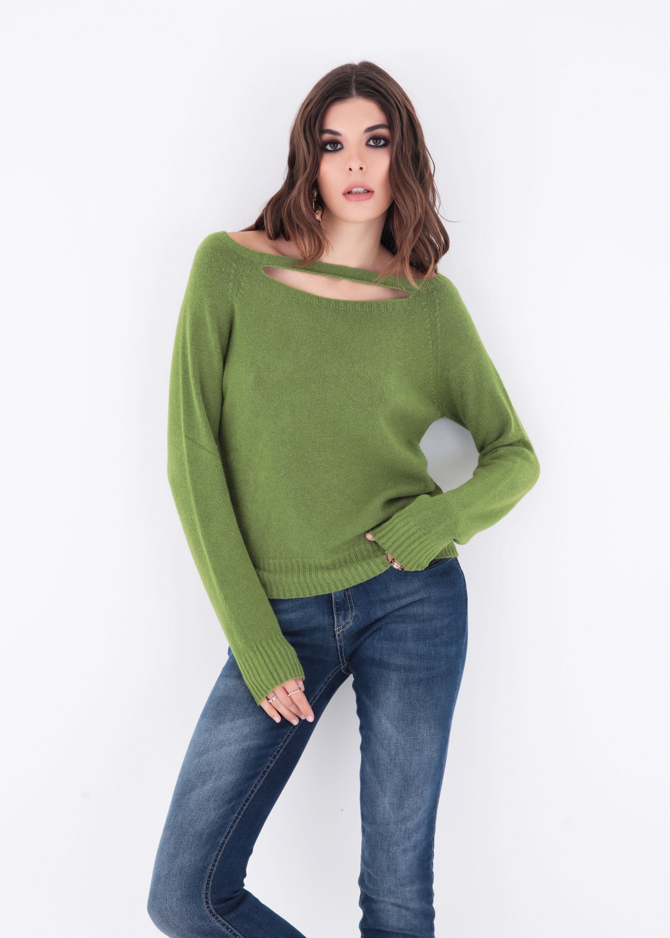Pullover con cut-out - FW23