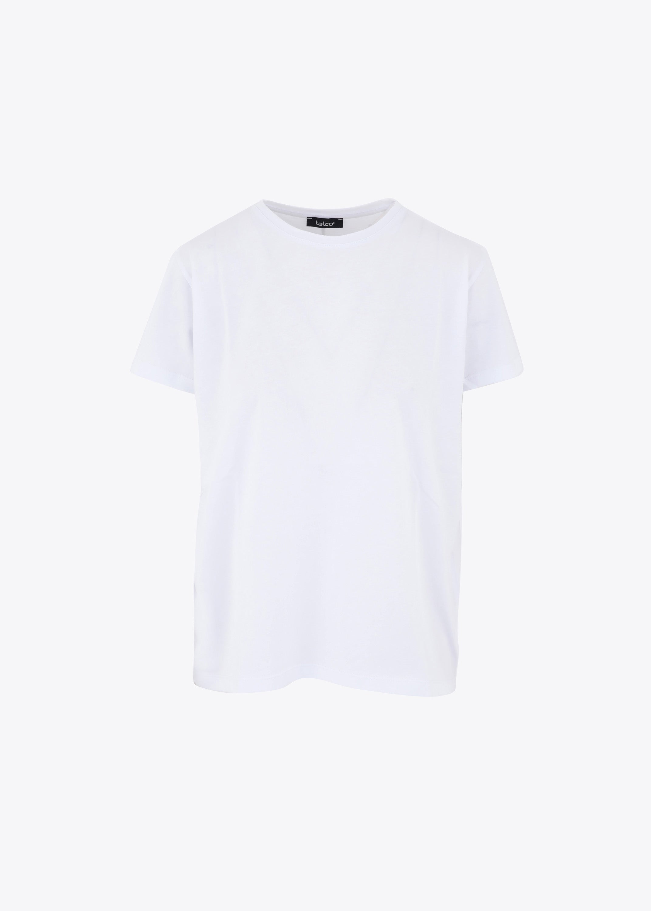 T-shirt in cotone con fondo asimmetrico - PE24