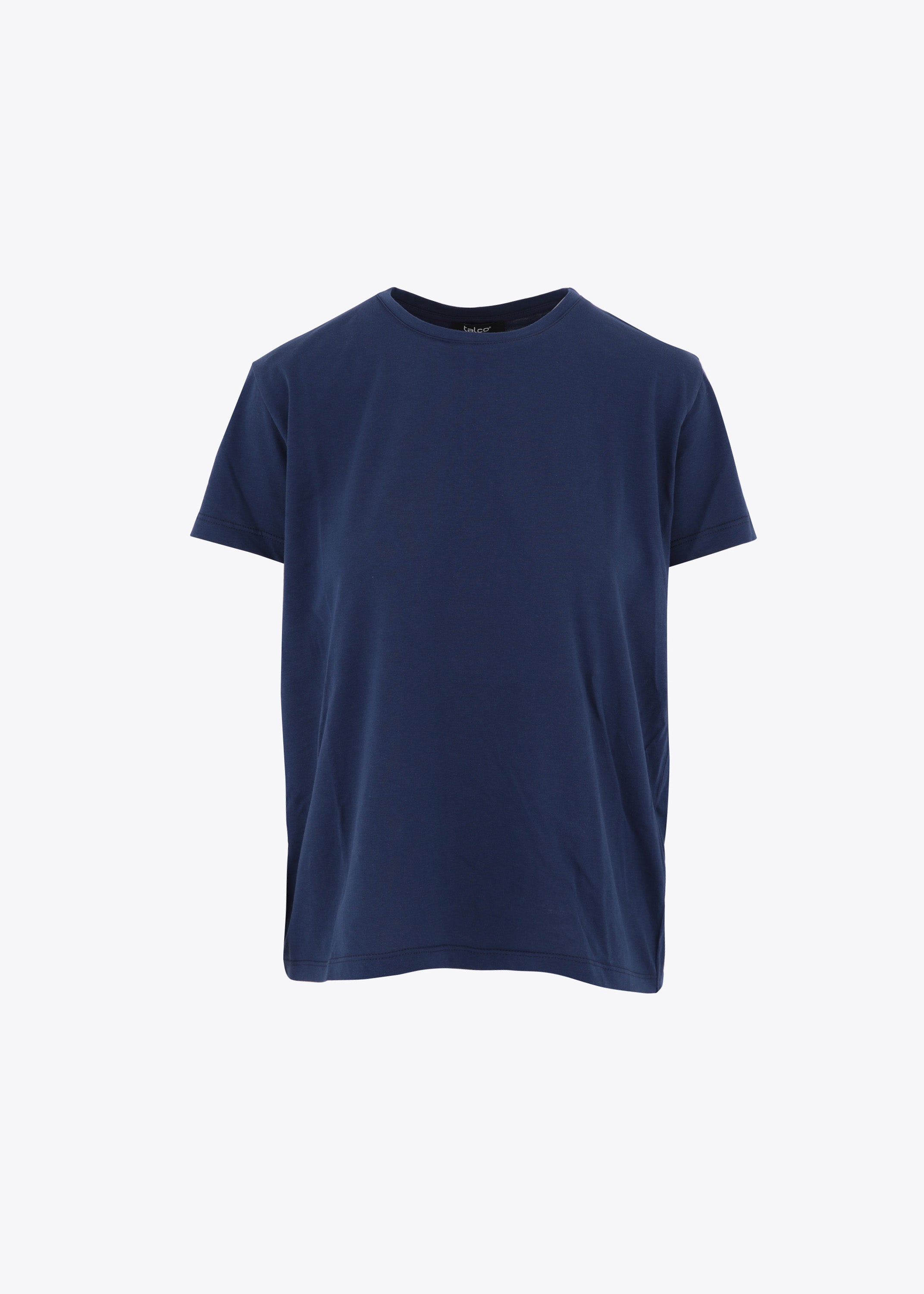 T-shirt in cotone con fondo asimmetrico - PE24