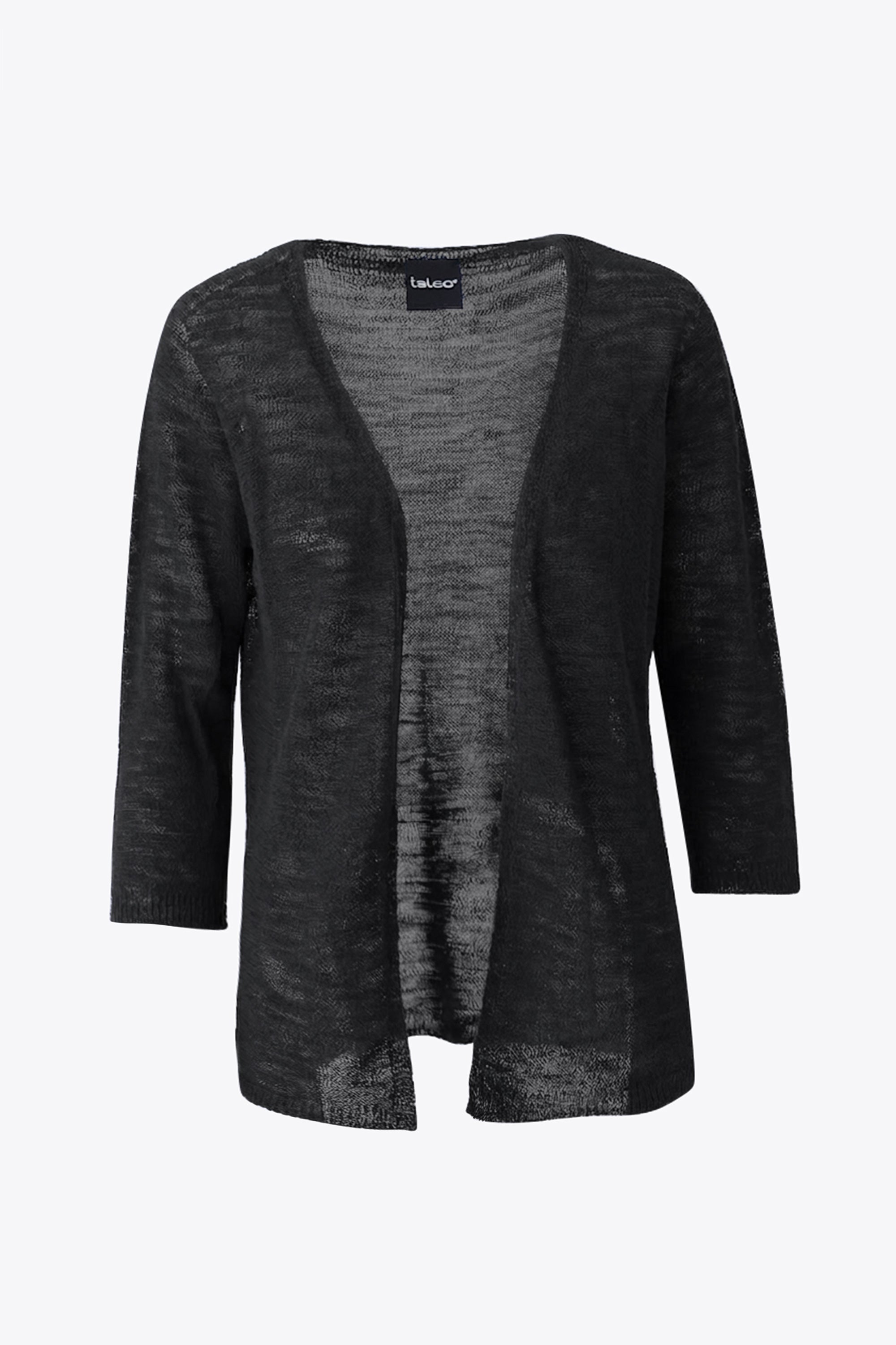 Cardigan aperto in maglia ultra-light - PE26