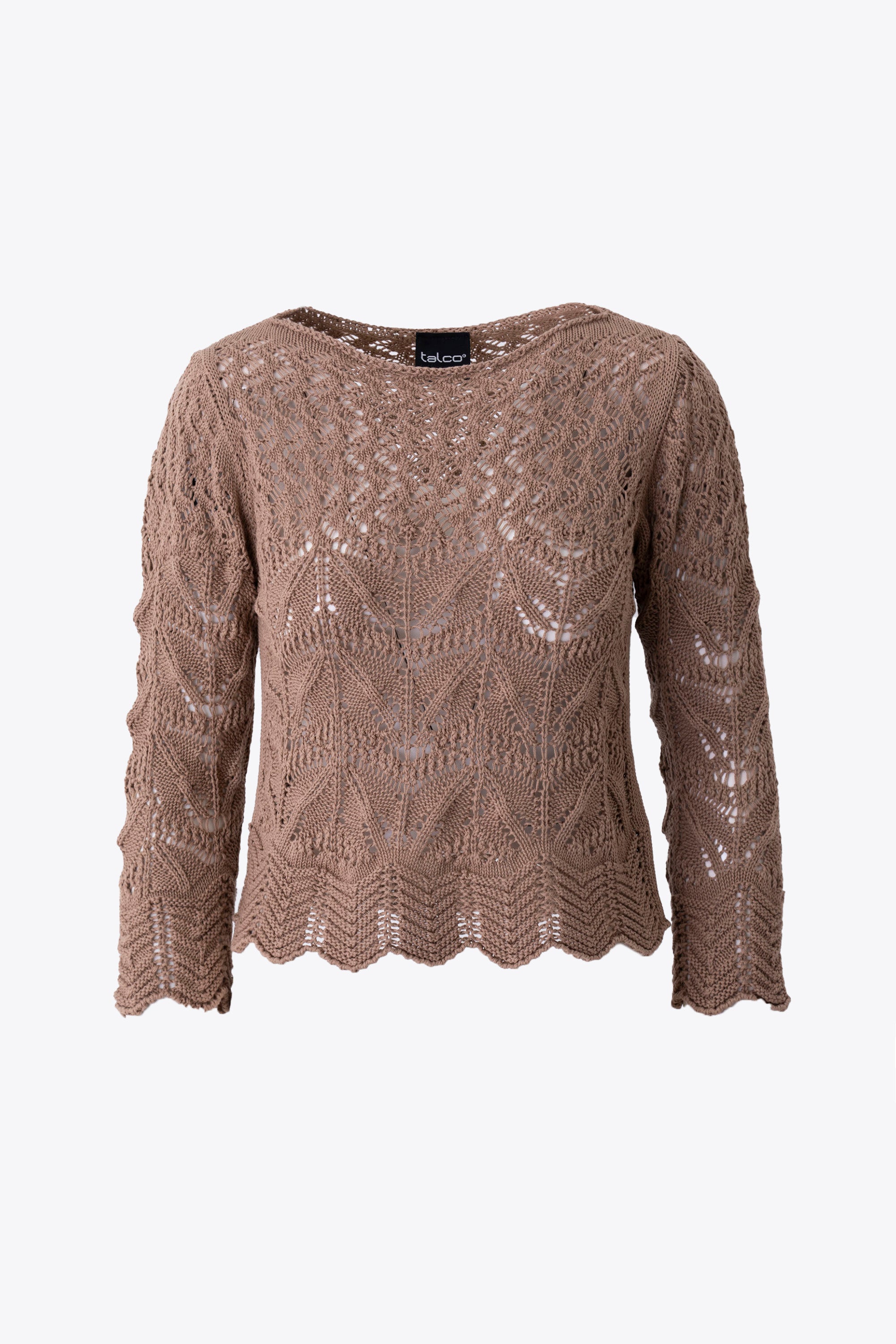 Maglia in cotone traforata - PE26