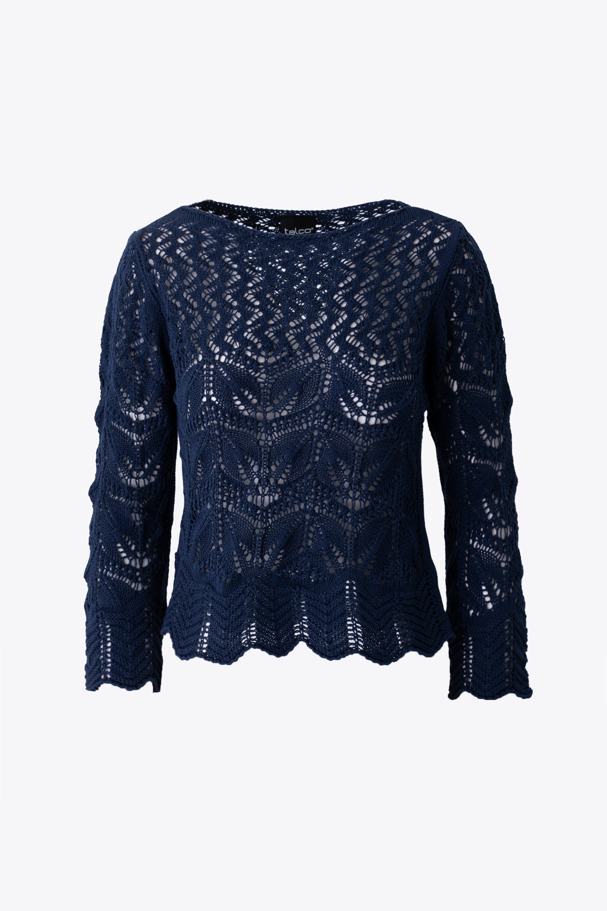 Maglia in cotone traforata - PE26