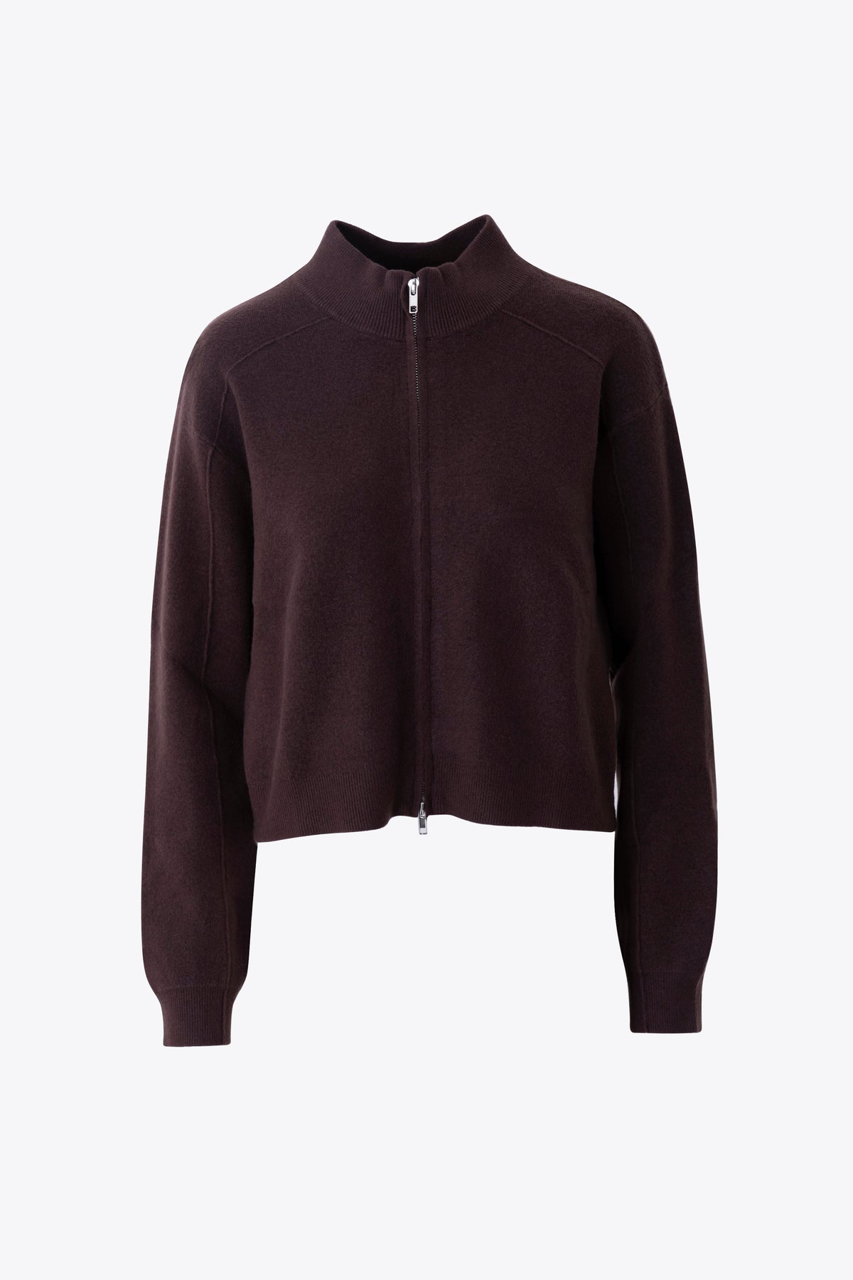 Giacca con cerniera in misto lana - FW27