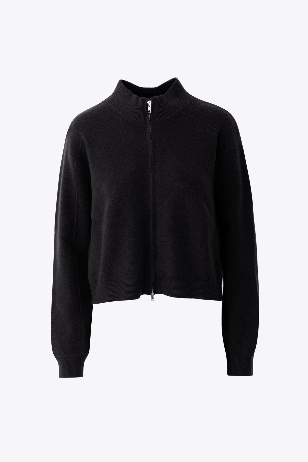 Giacca con cerniera in misto lana - FW27