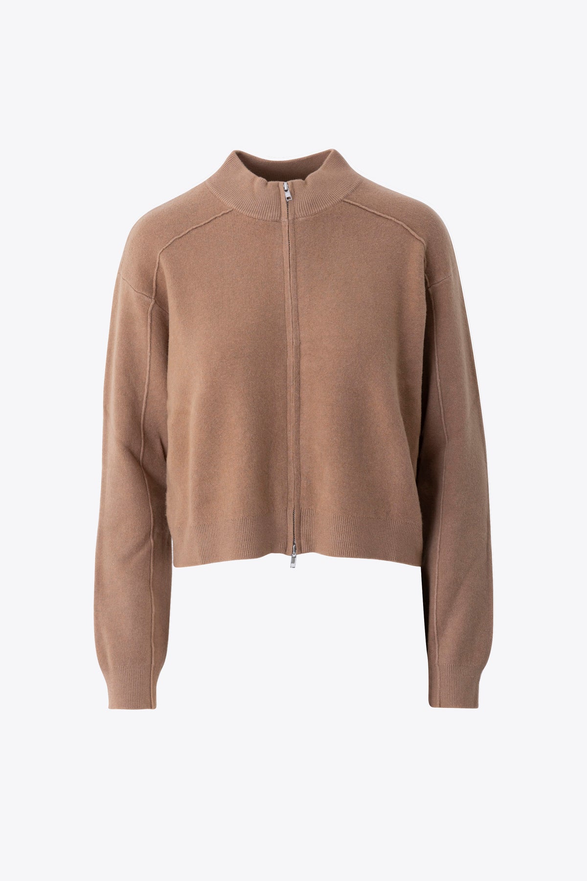Giacca con cerniera in misto lana - FW27