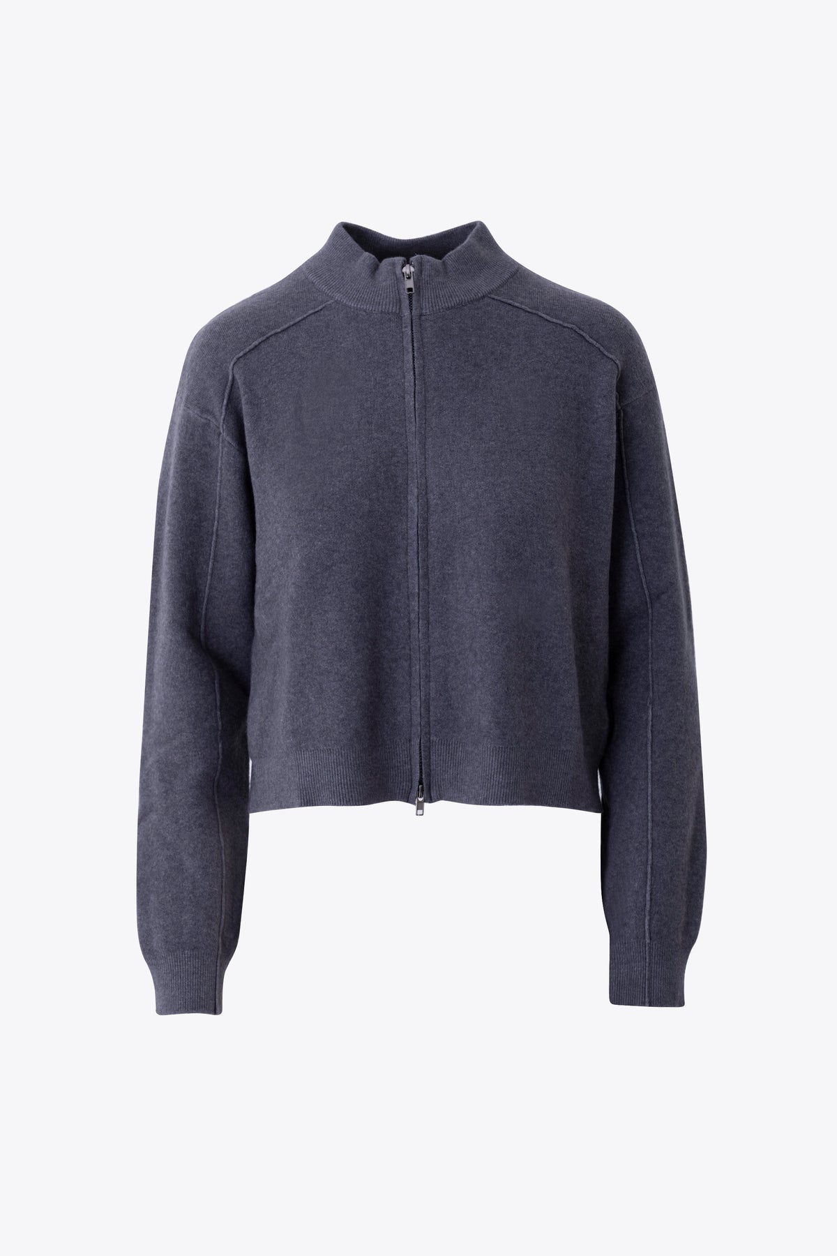 Giacca con cerniera in misto lana - FW27