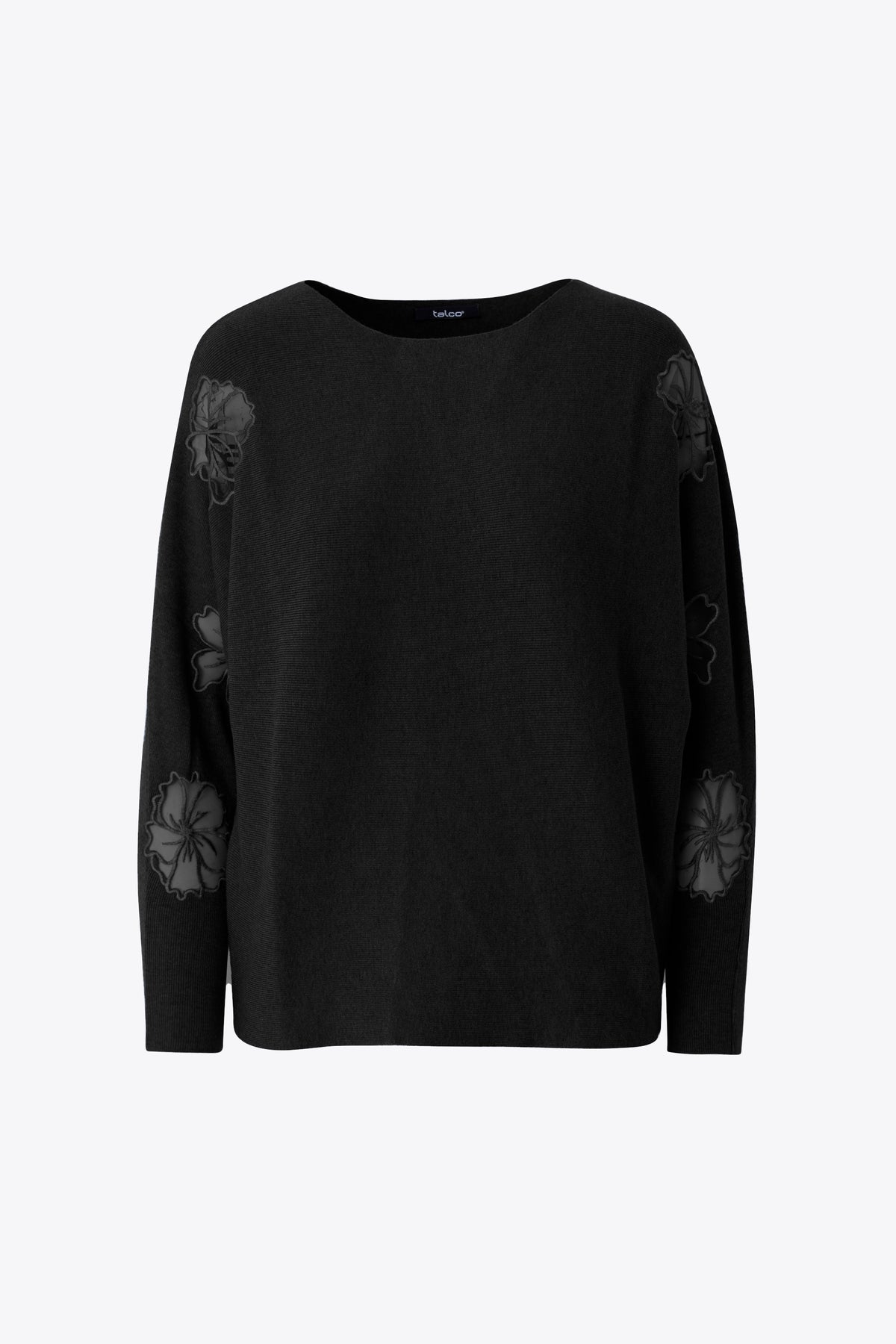 Maglia con ricami floreali sulle maniche - FW27
