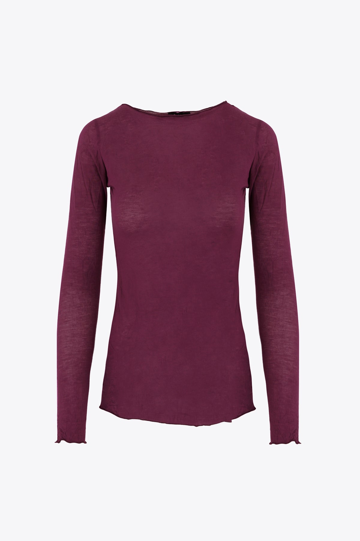 Maglia scollo a barca in misto cachemire - FW27