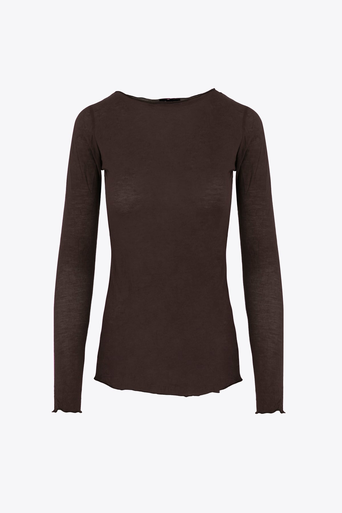 Maglia scollo a barca in misto cachemire - FW27