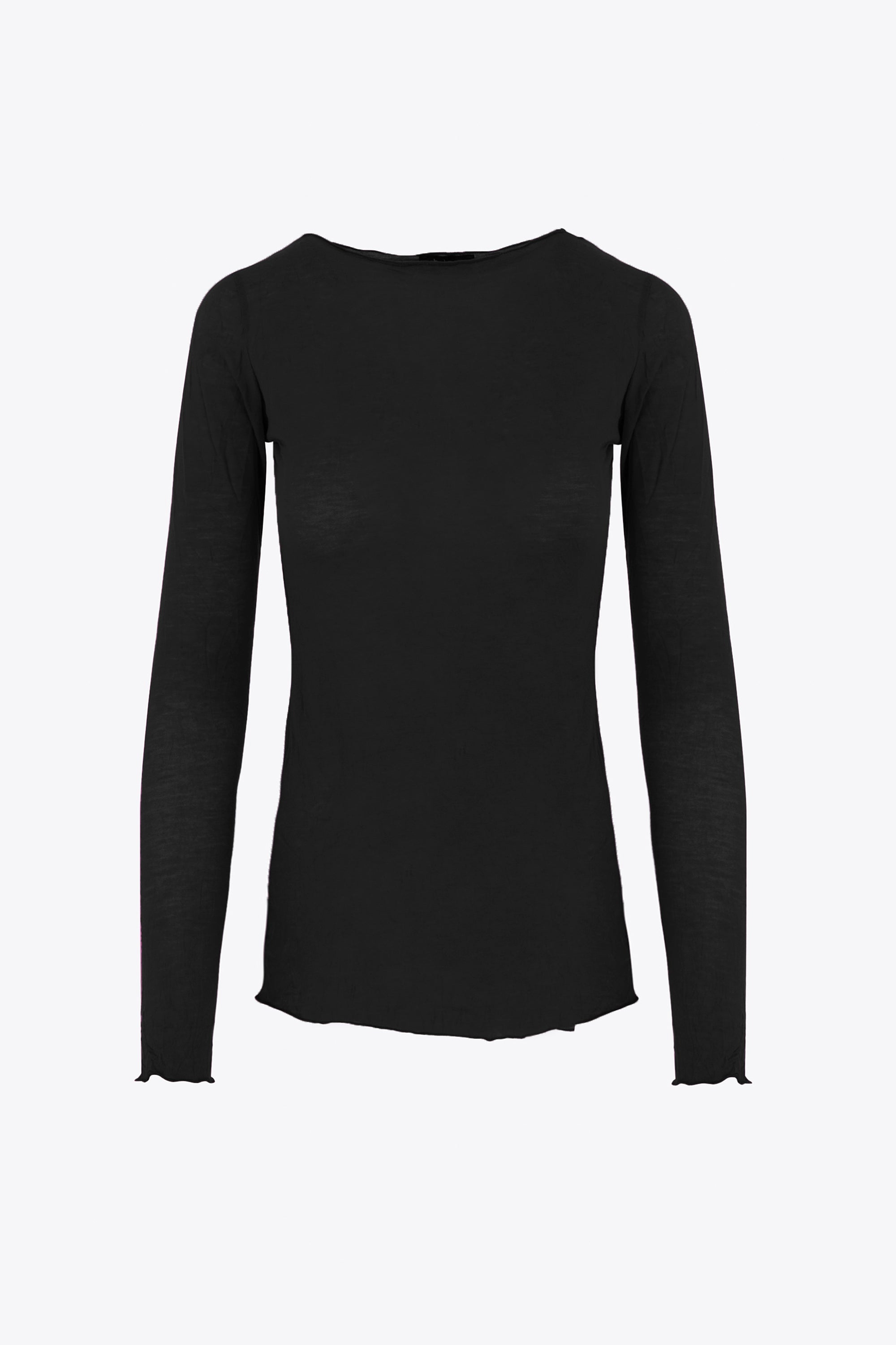 Maglia scollo a barca in misto cachemire - FW27