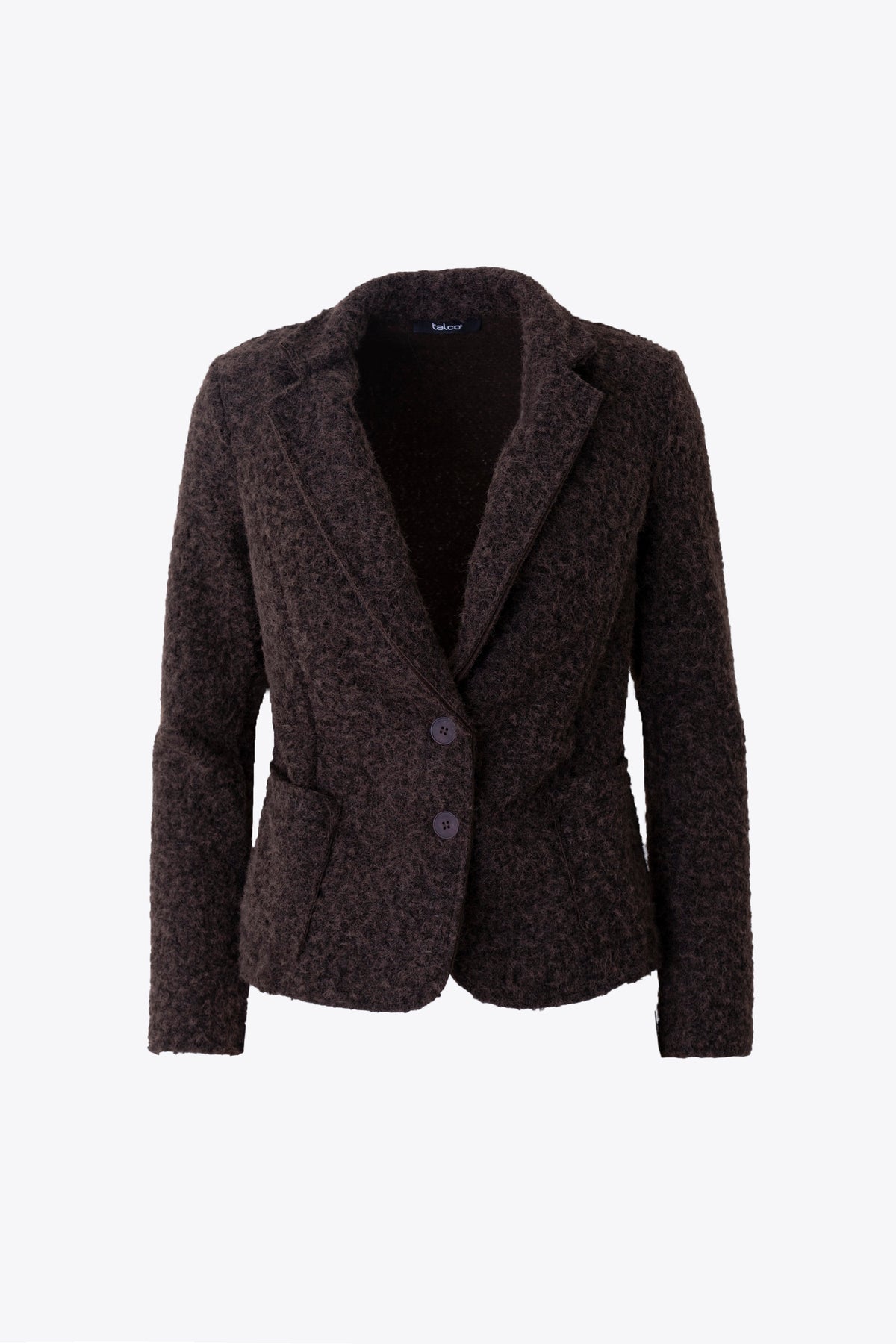 Giacca ad un petto in lana cotta - FW27