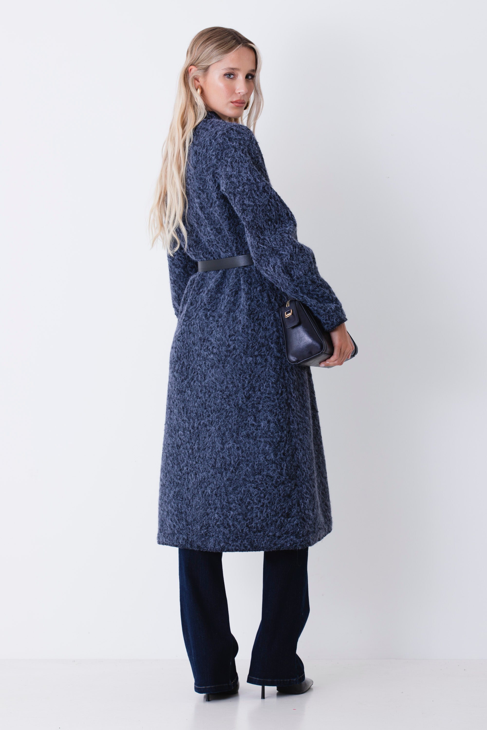 Cappotto lungo in lana cotta - FW27