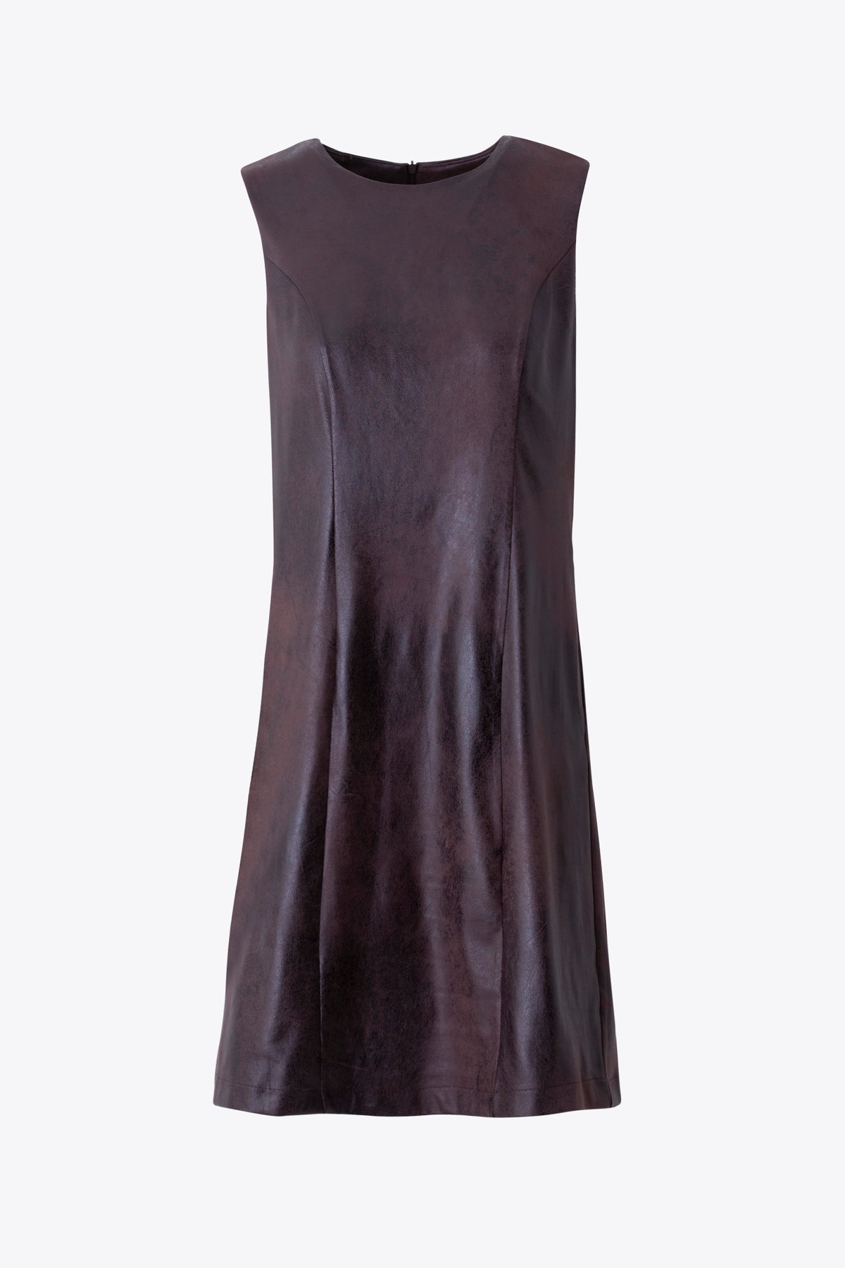 Abito midi in tessuto effetto pelle - FW27