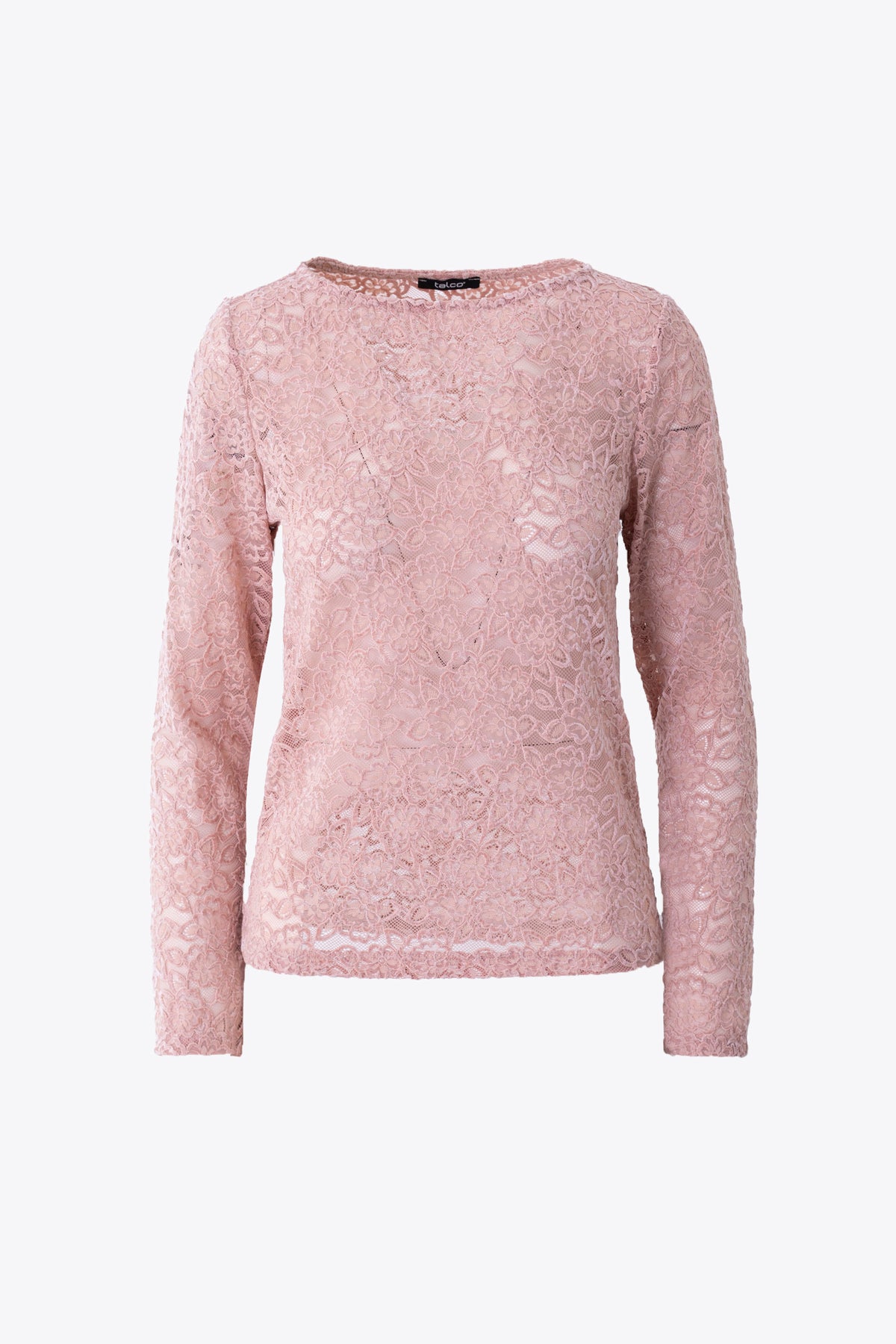 Maglia in pizzo floreale elasticizzato - FW27