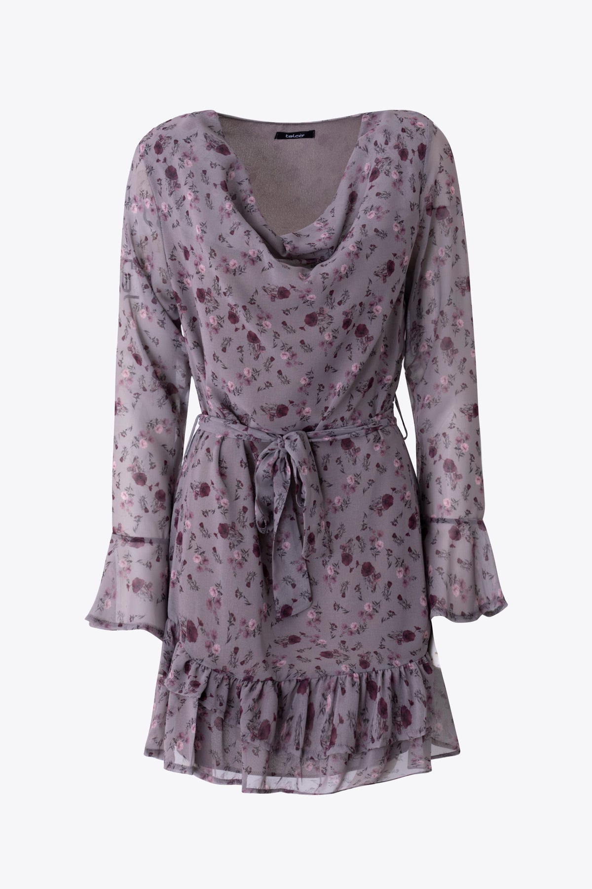 Abito corto georgette fantasia provenzale - FW27