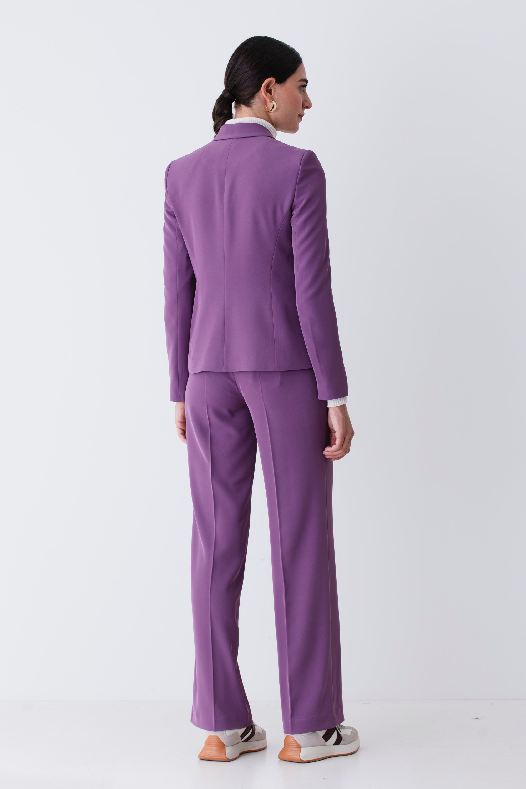 Completo ad un petto in cady fluido - FW26