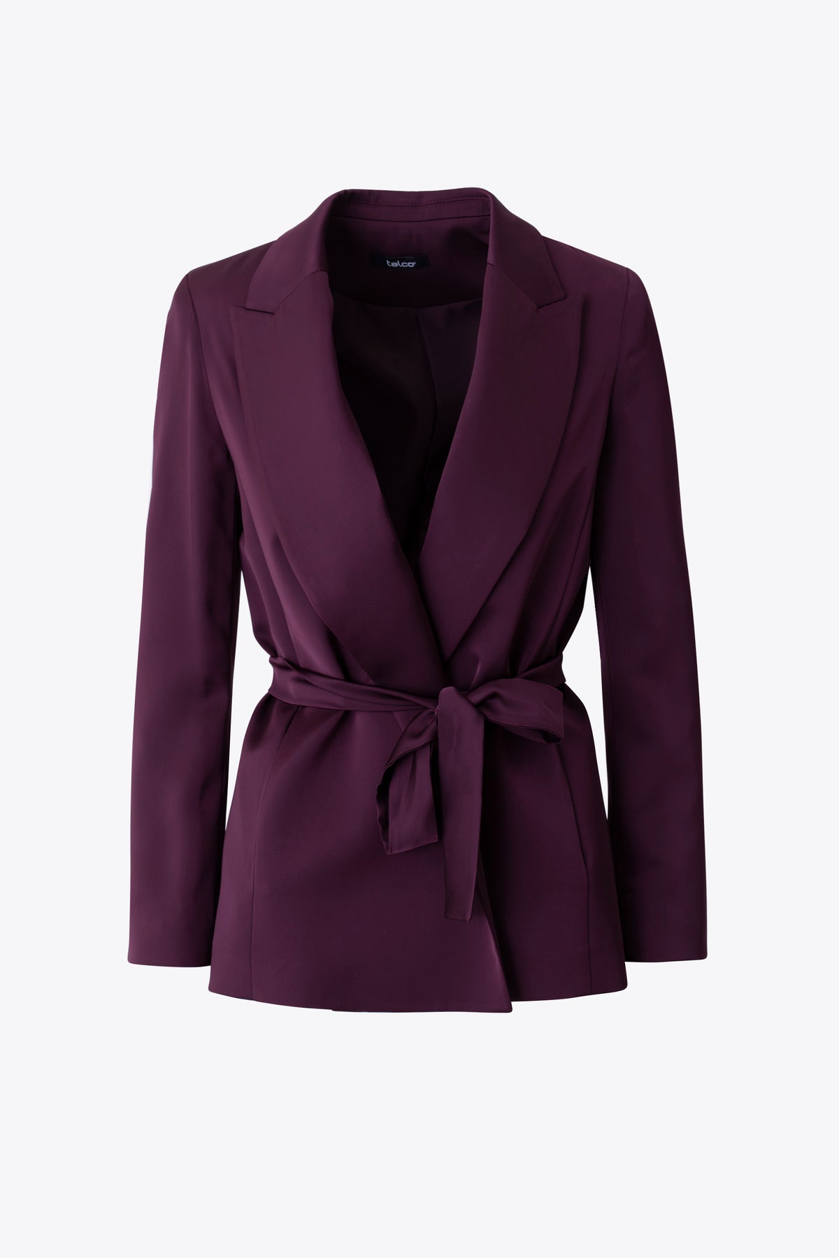 Blazer in raso con cintura - FW27