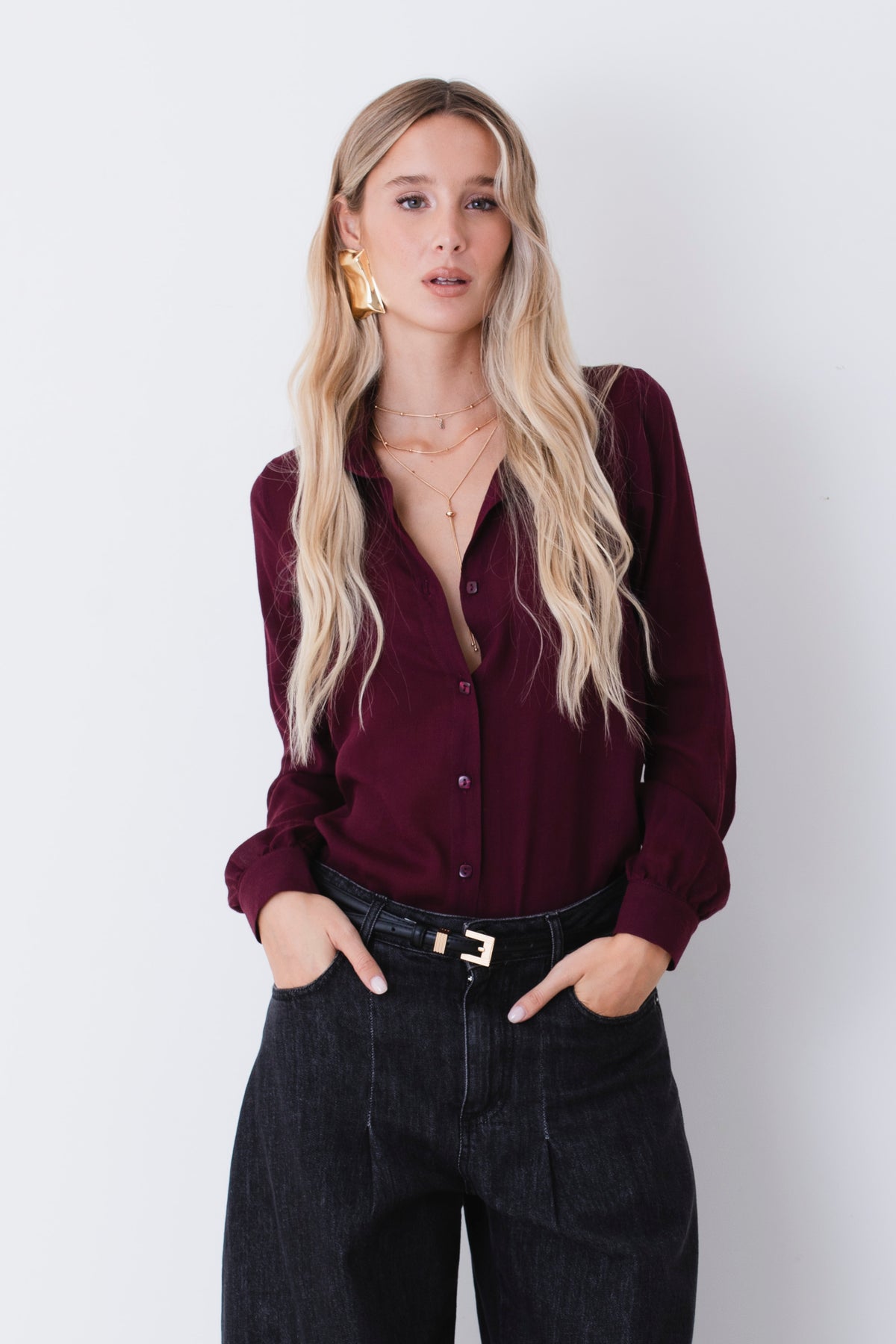 Camicia in garza di lana - FW27