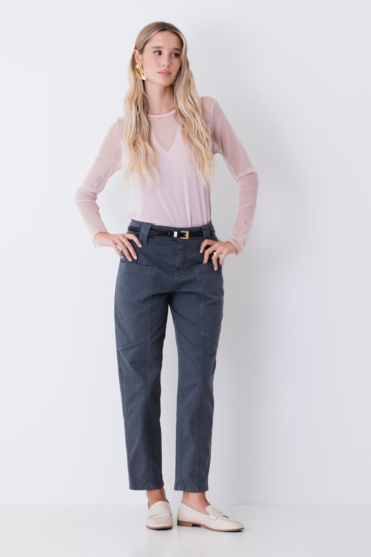 Pantalone utility in cotone - FW27