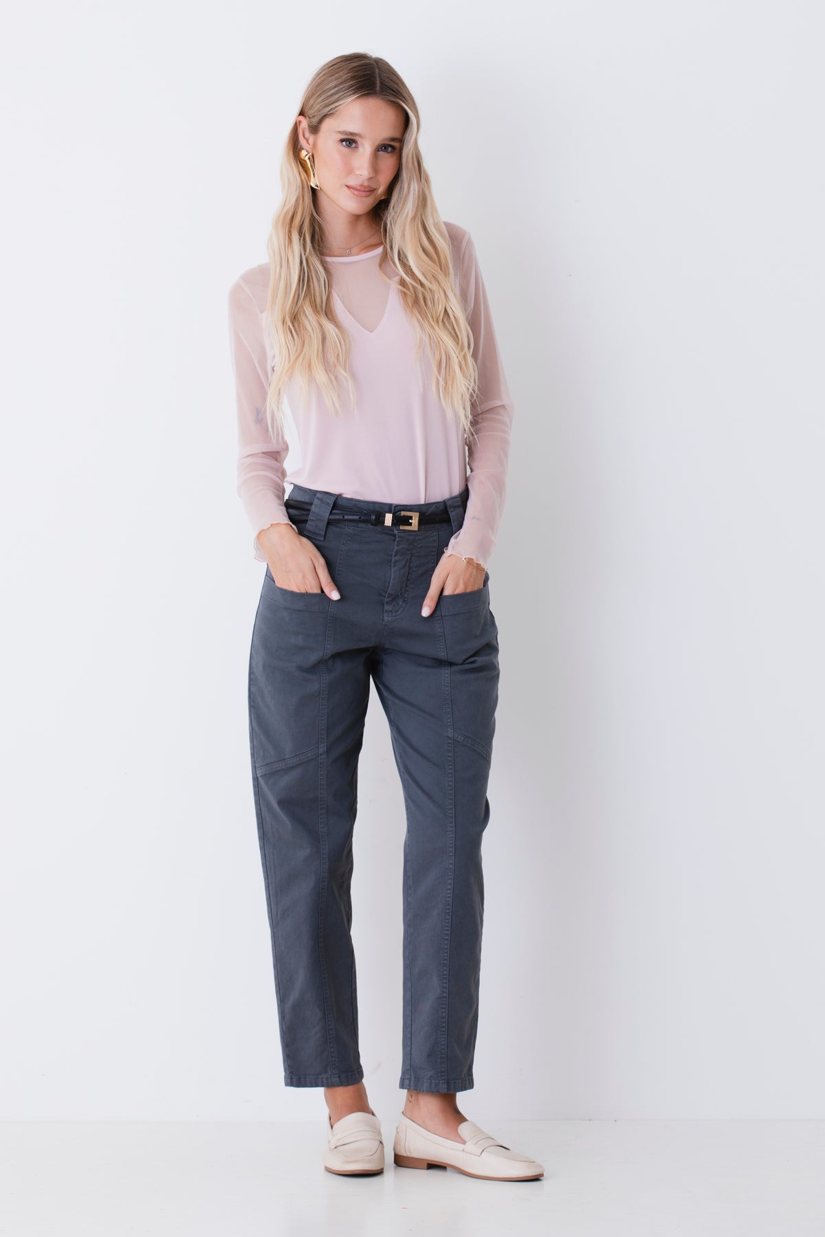 Pantalone utility in cotone - FW27