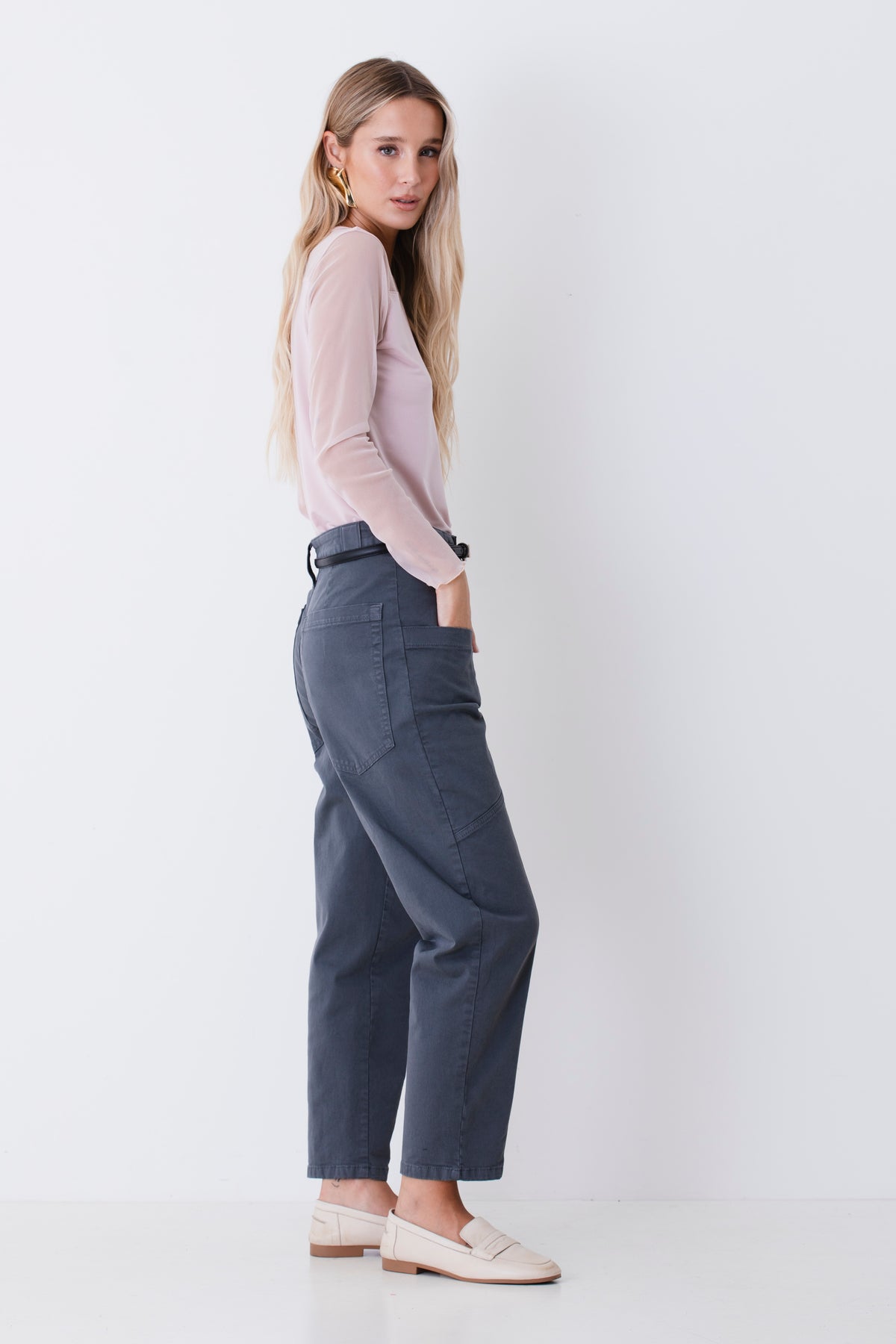 Pantalone utility in cotone - FW27