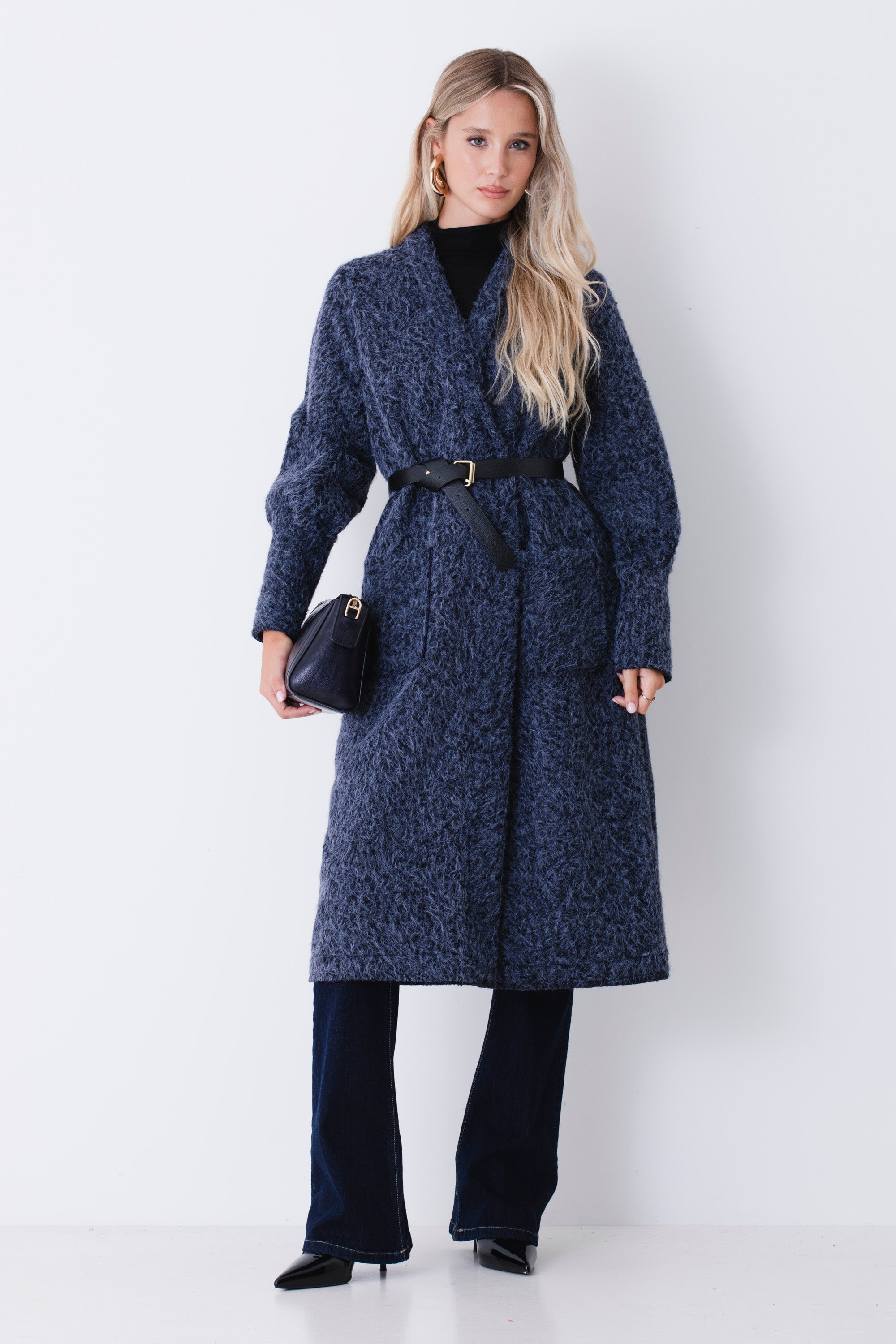 Cappotto lungo in lana cotta - FW27